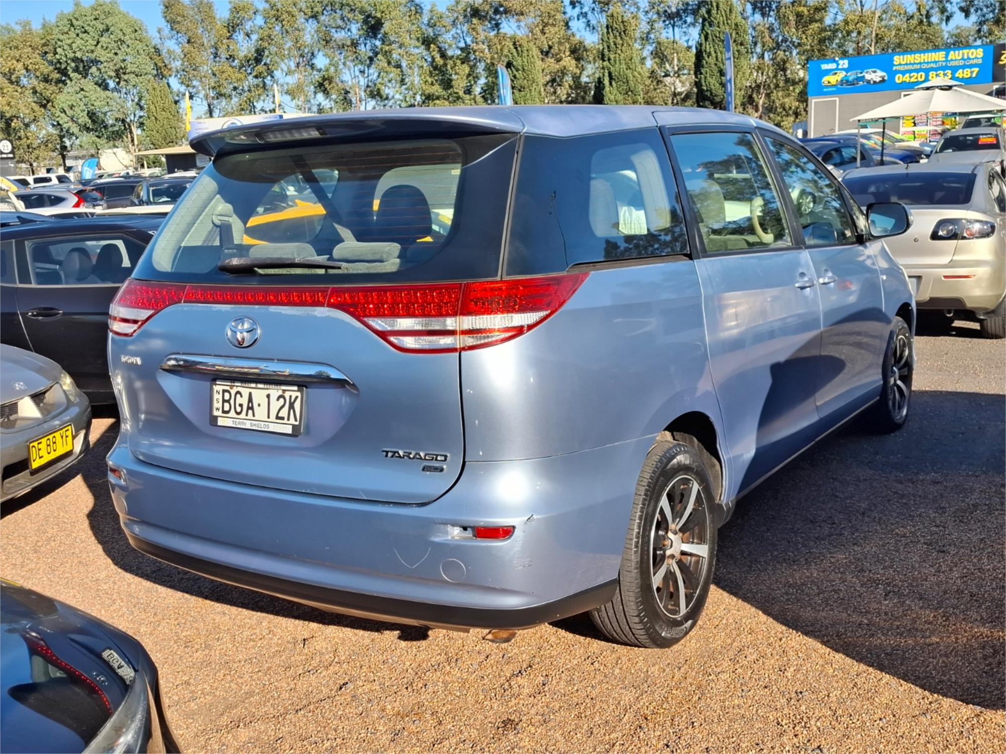 2007 TOYOTA TARAGO ACR50R GLi 4 SP AUTOMATIC 4D WAGON