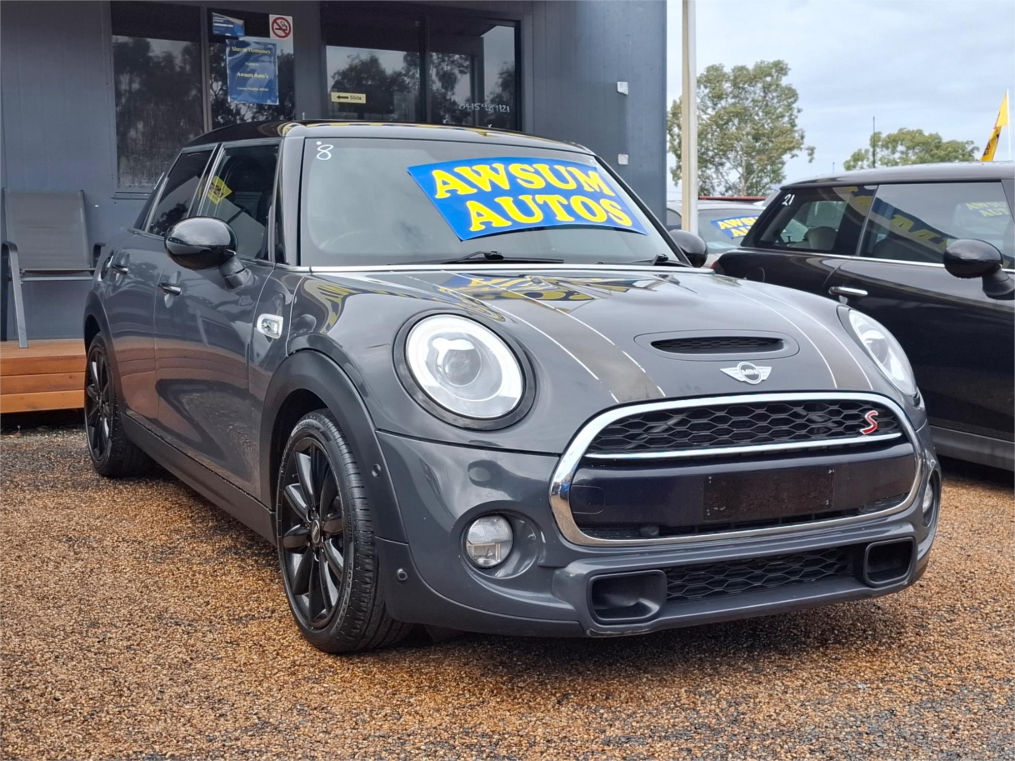 2017 MINI 5D HATCH F55 MY18 COOPER S 6 SP AUTOMATIC 5D HATCHBACK