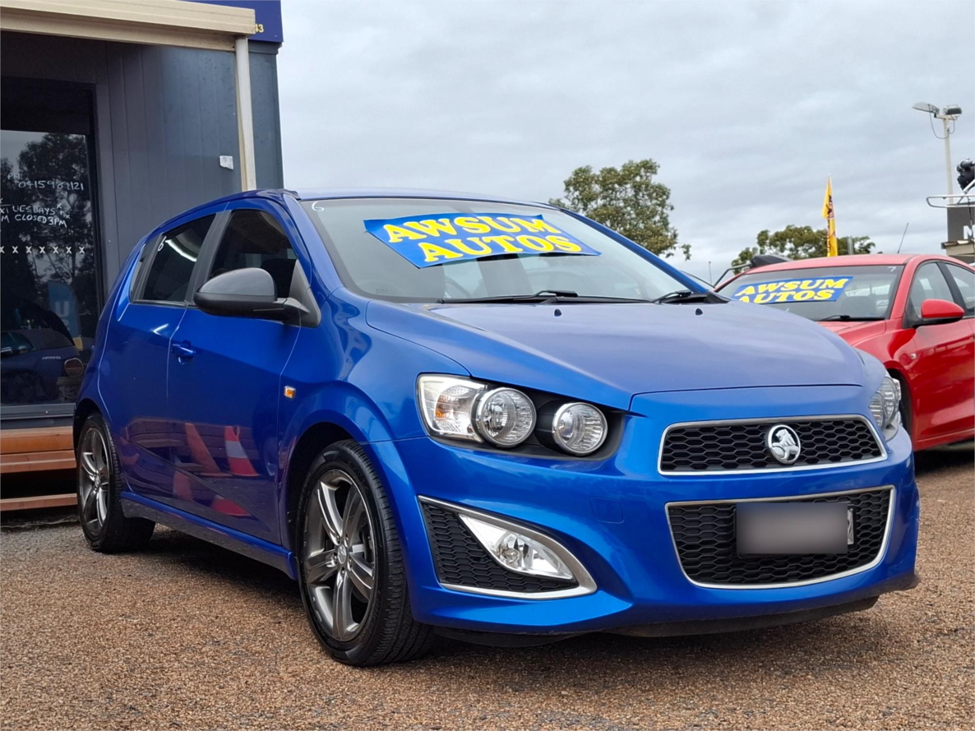 2014 HOLDEN BARINA TM MY14 RS 6 SP MANUAL 5D HATCHBACK