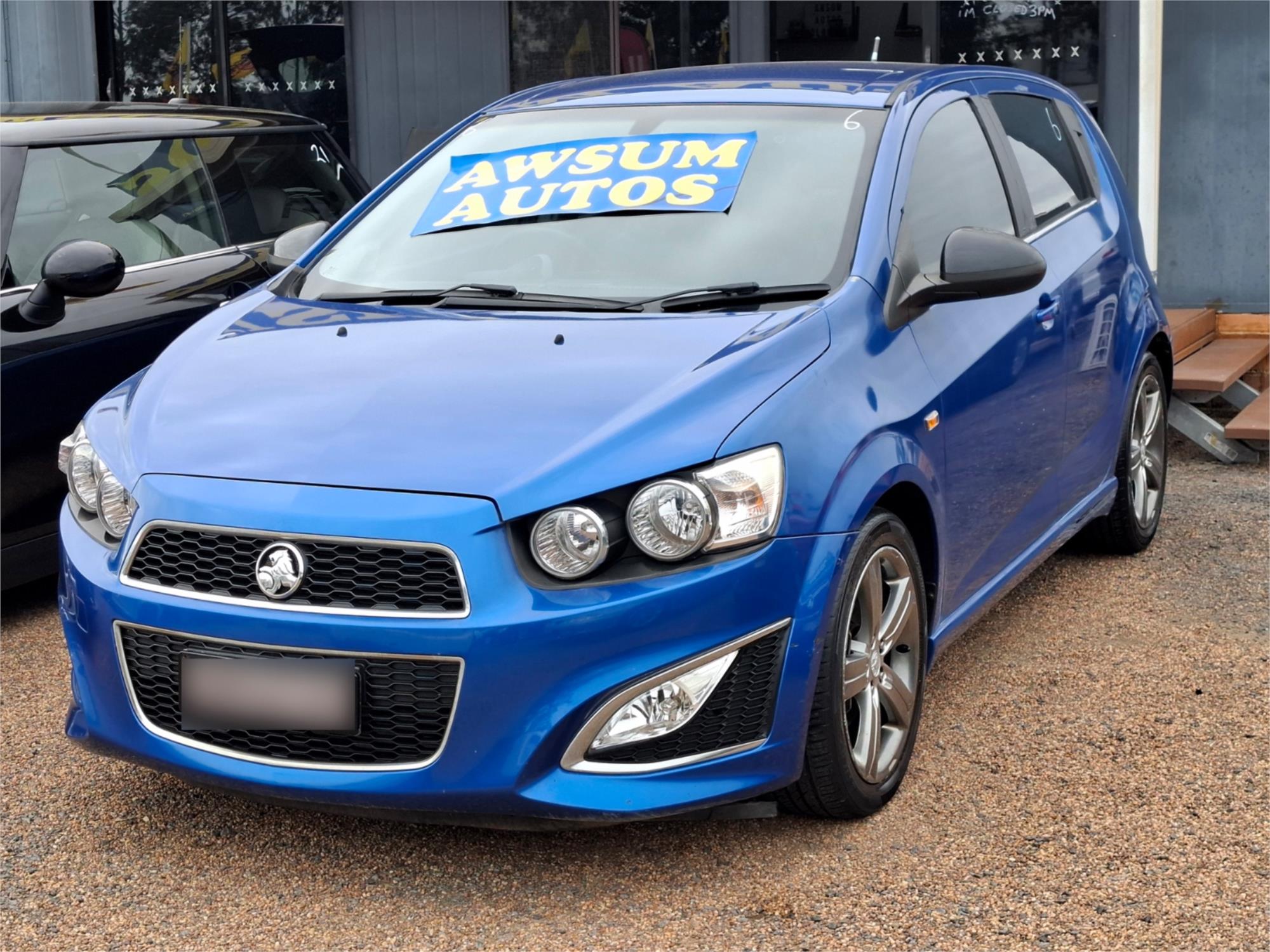 2014 HOLDEN BARINA TM MY14 RS 6 SP MANUAL 5D HATCHBACK