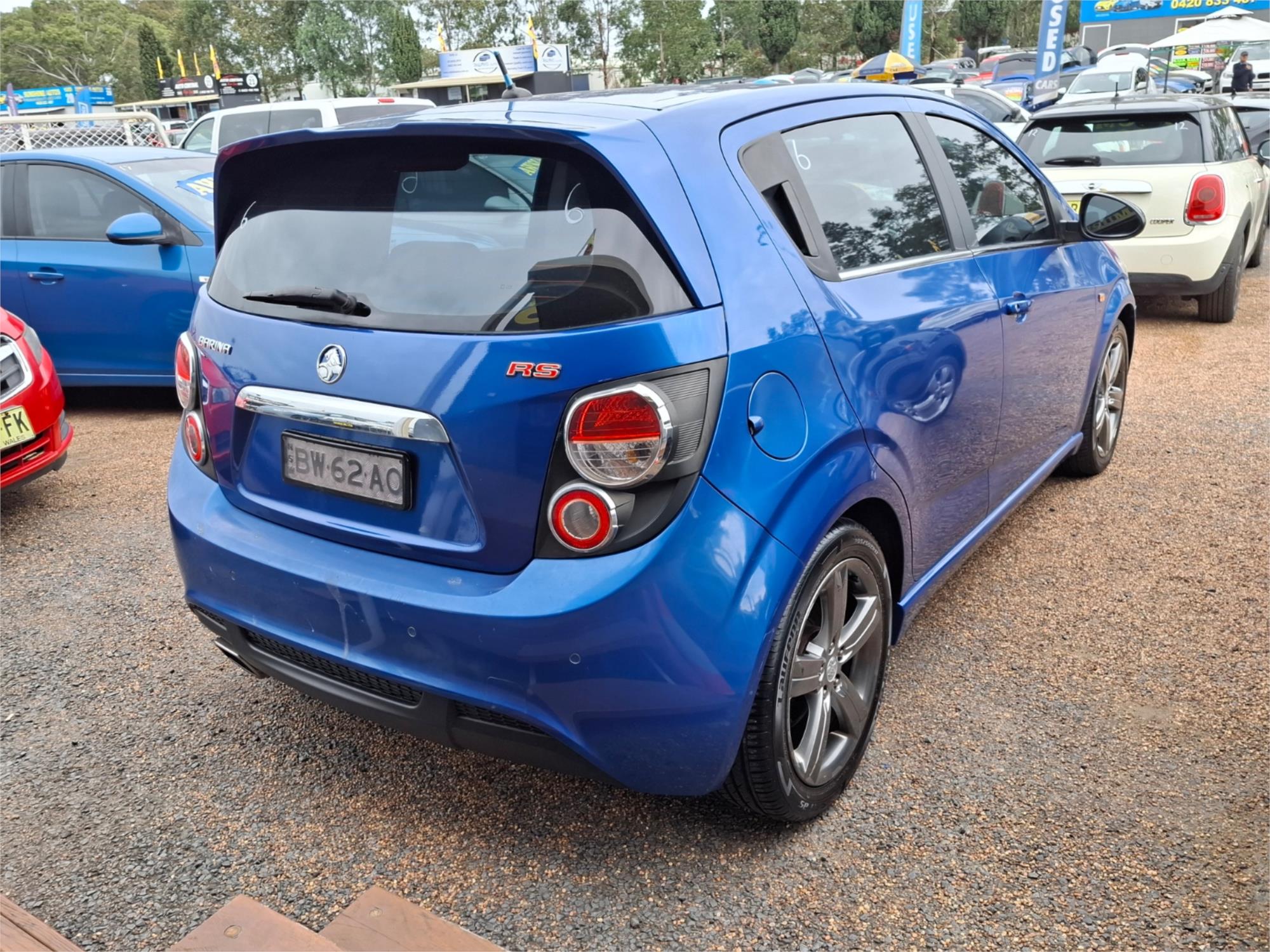 2014 HOLDEN BARINA TM MY14 RS 6 SP MANUAL 5D HATCHBACK