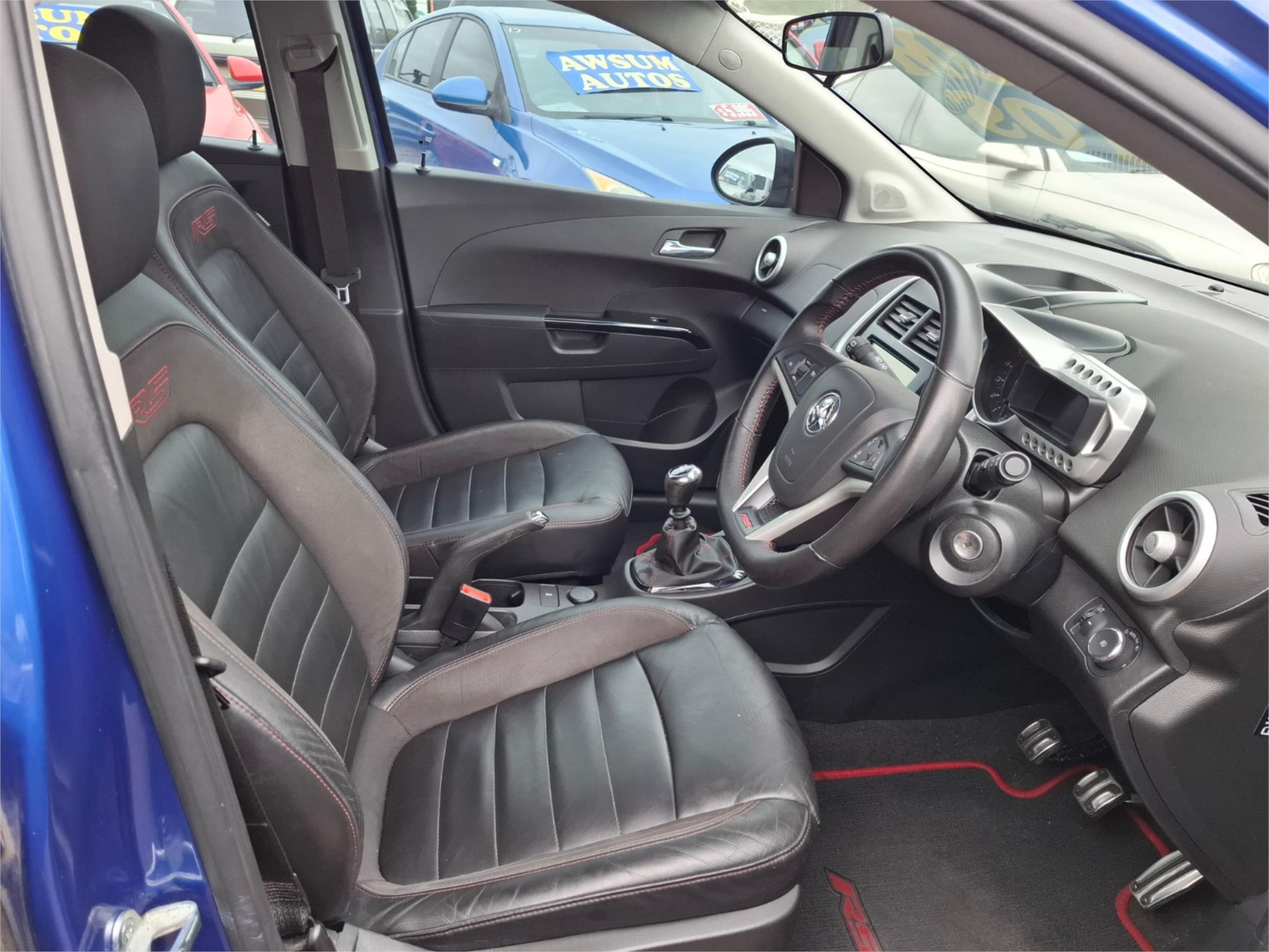 2014 HOLDEN BARINA TM MY14 RS 6 SP MANUAL 5D HATCHBACK