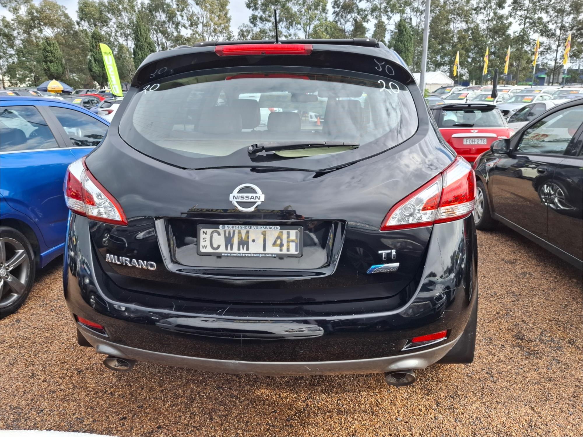 2015 NISSAN MURANO Z51 MY14 Ti CONTINUOUS VARIABLE 4D WAGON