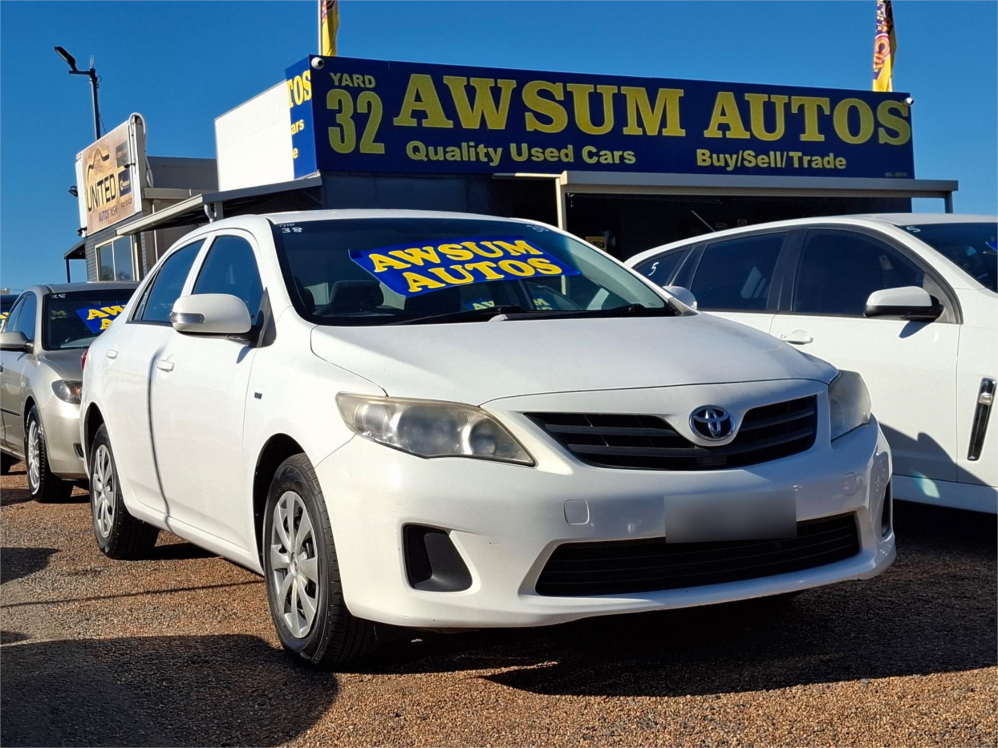 2010 TOYOTA COROLLA ZRE152R MY09 ASCENT 4 SP AUTOMATIC 4D SEDAN