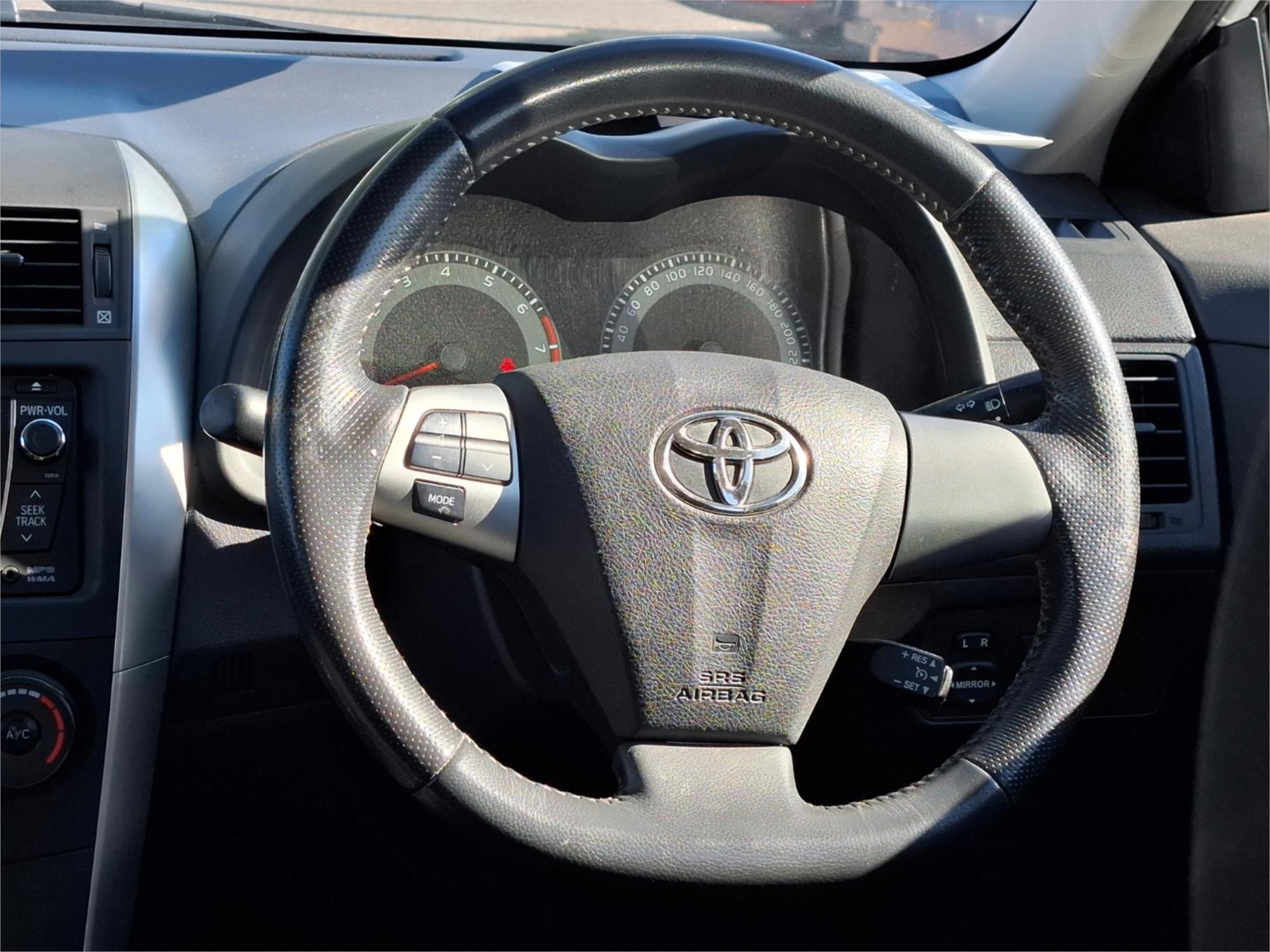 2010 TOYOTA COROLLA ZRE152R MY09 ASCENT 4 SP AUTOMATIC 4D SEDAN