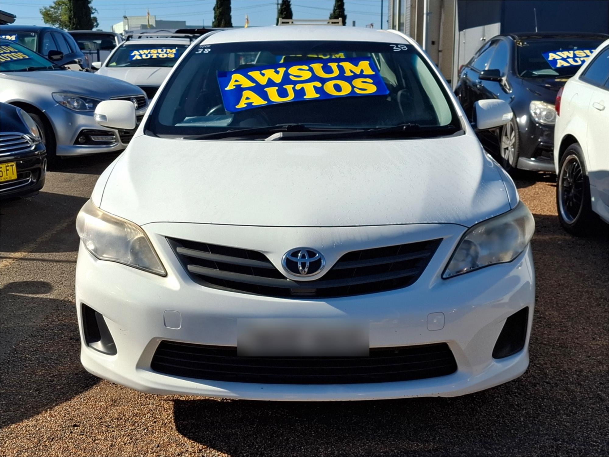 2010 TOYOTA COROLLA ZRE152R MY09 ASCENT 4 SP AUTOMATIC 4D SEDAN
