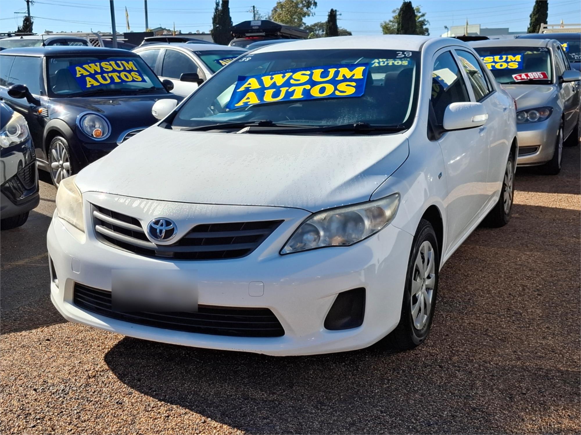 2010 TOYOTA COROLLA ZRE152R MY09 ASCENT 4 SP AUTOMATIC 4D SEDAN