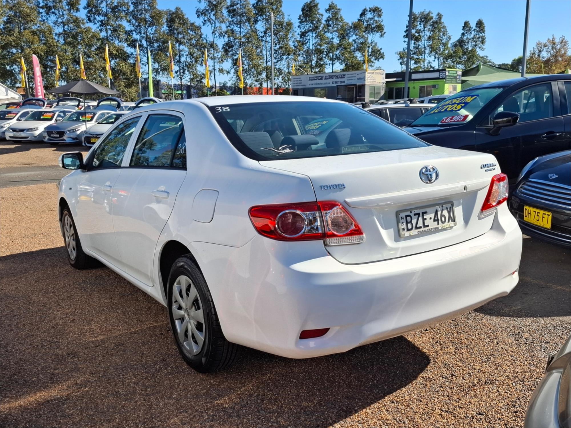 2010 TOYOTA COROLLA ZRE152R MY09 ASCENT 4 SP AUTOMATIC 4D SEDAN