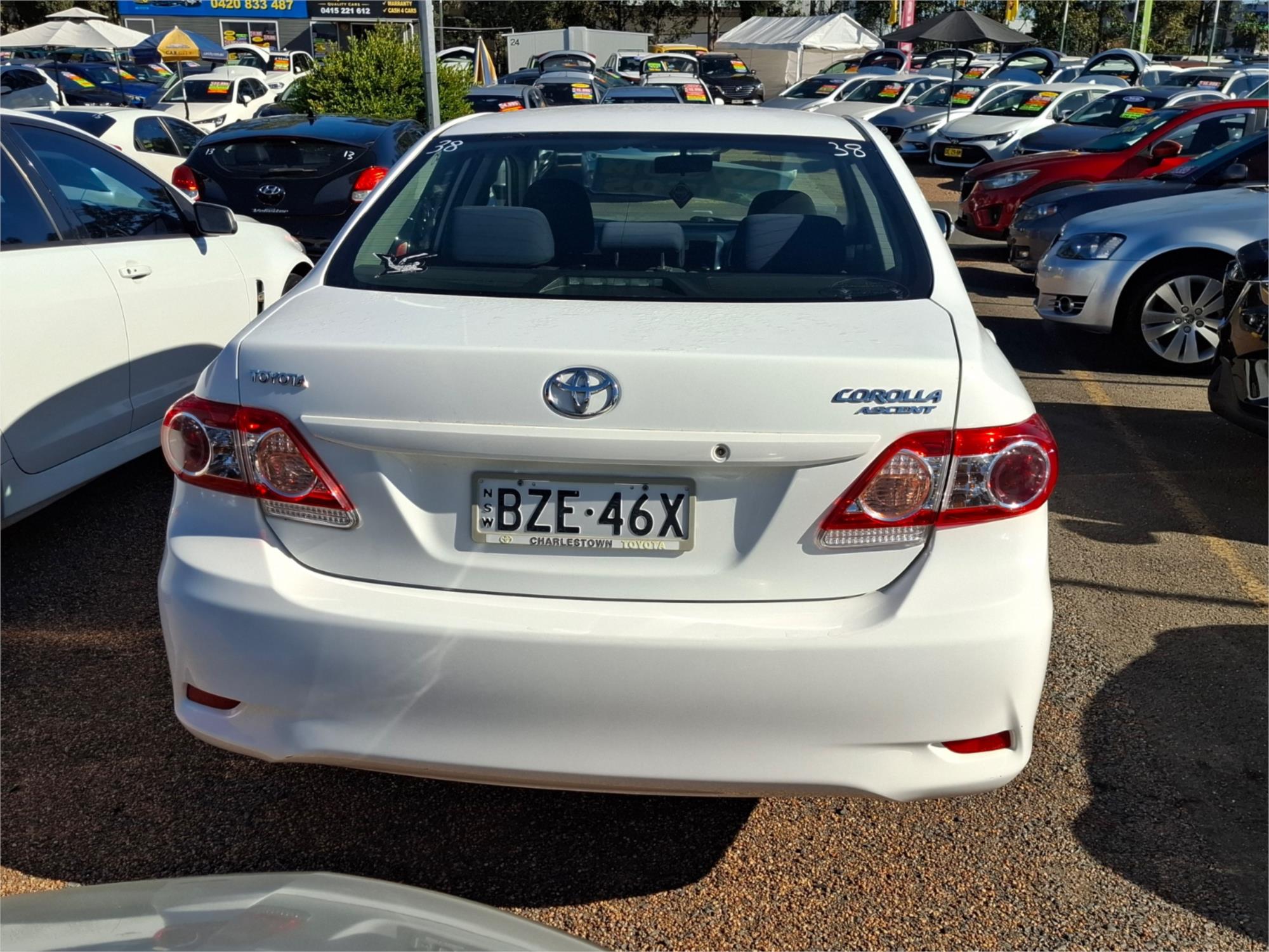 2010 TOYOTA COROLLA ZRE152R MY09 ASCENT 4 SP AUTOMATIC 4D SEDAN