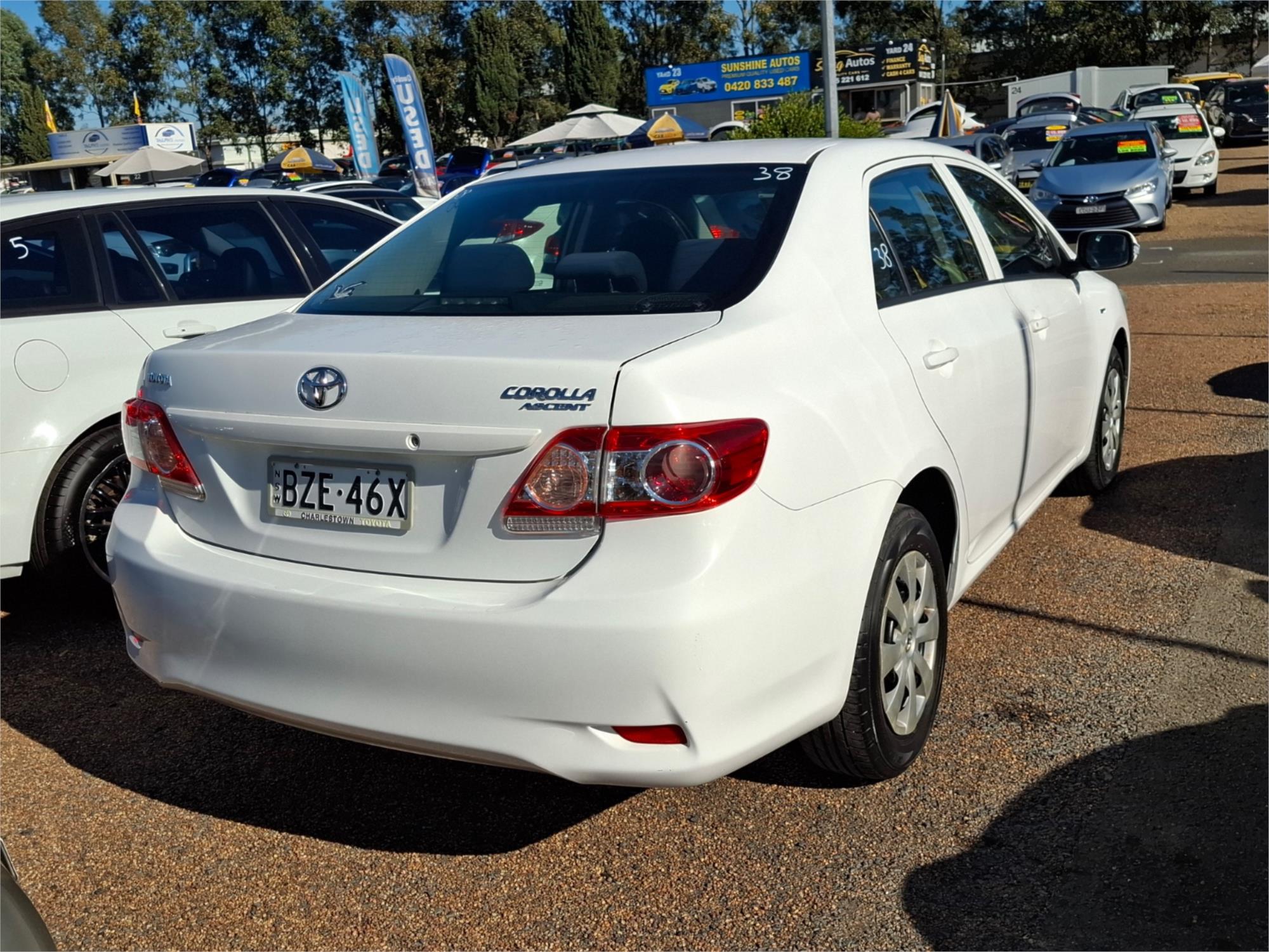 2010 TOYOTA COROLLA ZRE152R MY09 ASCENT 4 SP AUTOMATIC 4D SEDAN