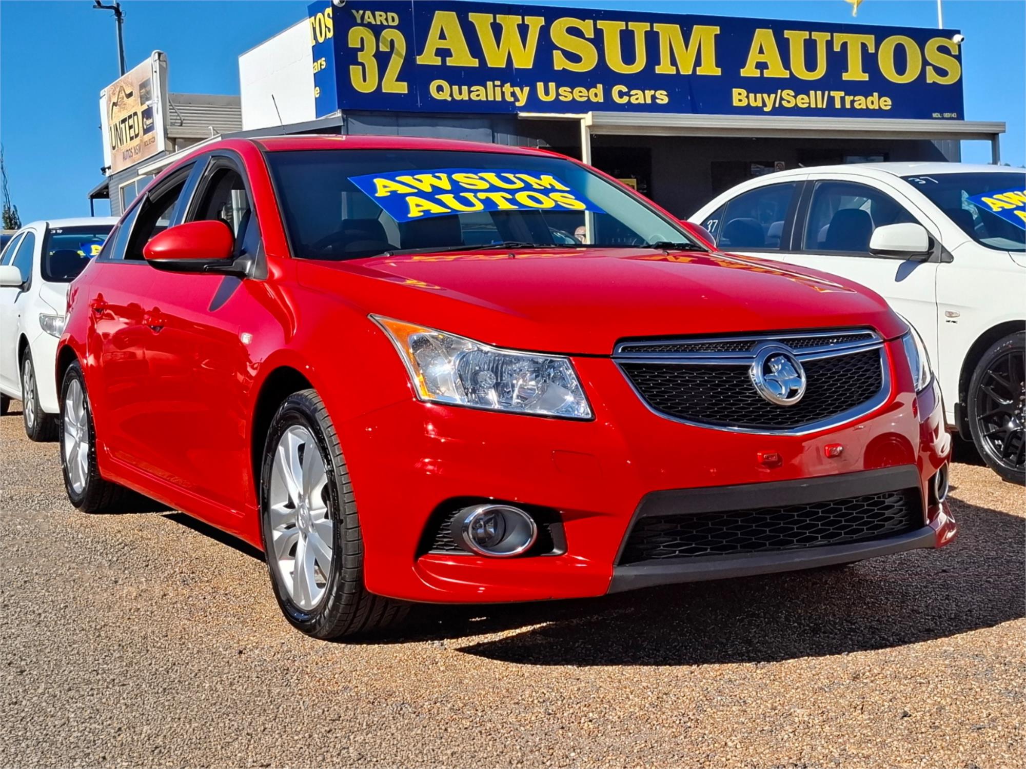2013 HOLDEN CRUZE JH MY14 SRi V 6 SP MANUAL 4D SEDAN