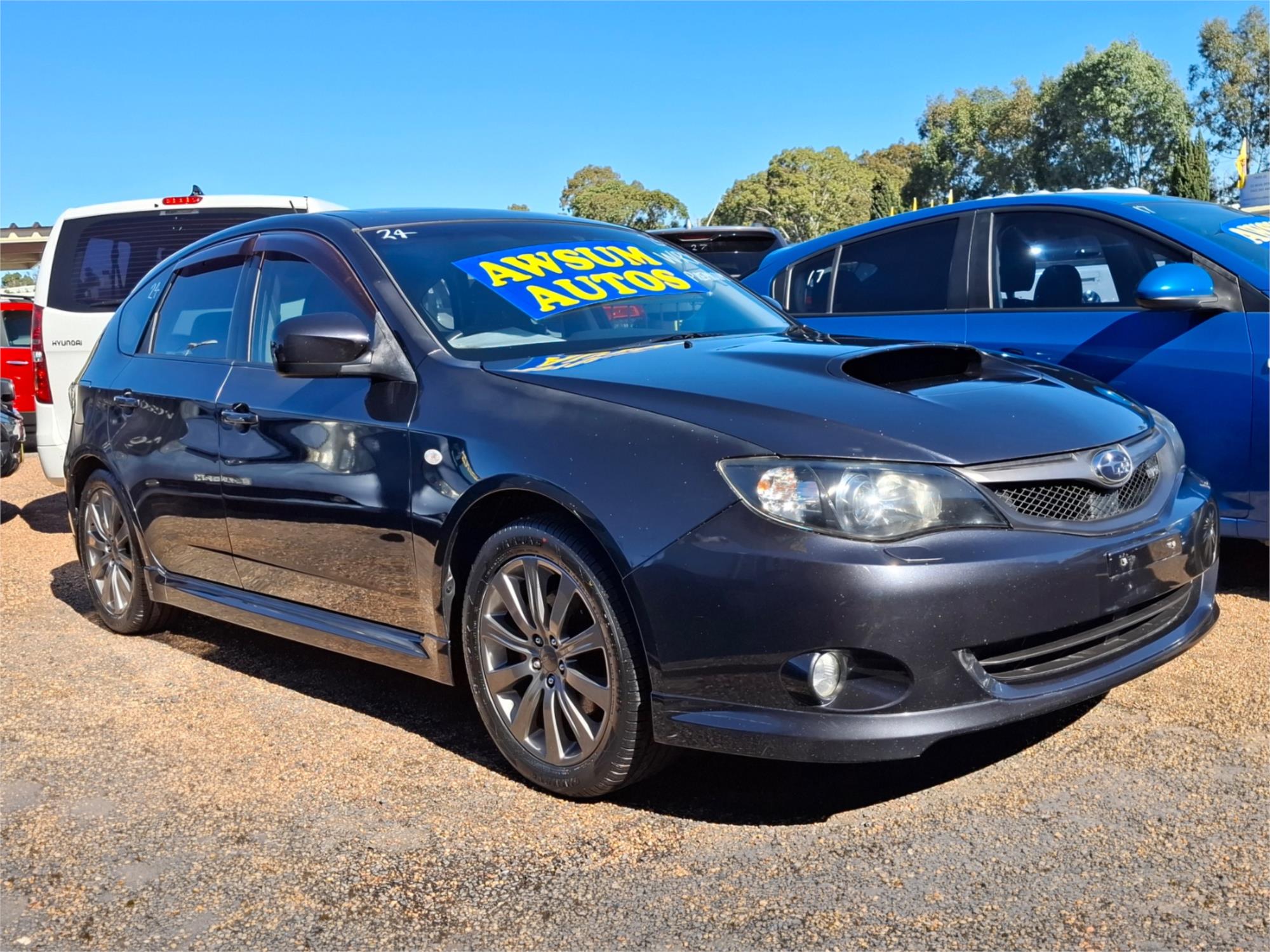 2009 SUBARU IMPREZA MY09 WRX (AWD) 5 SP MANUAL 5D HATCHBACK