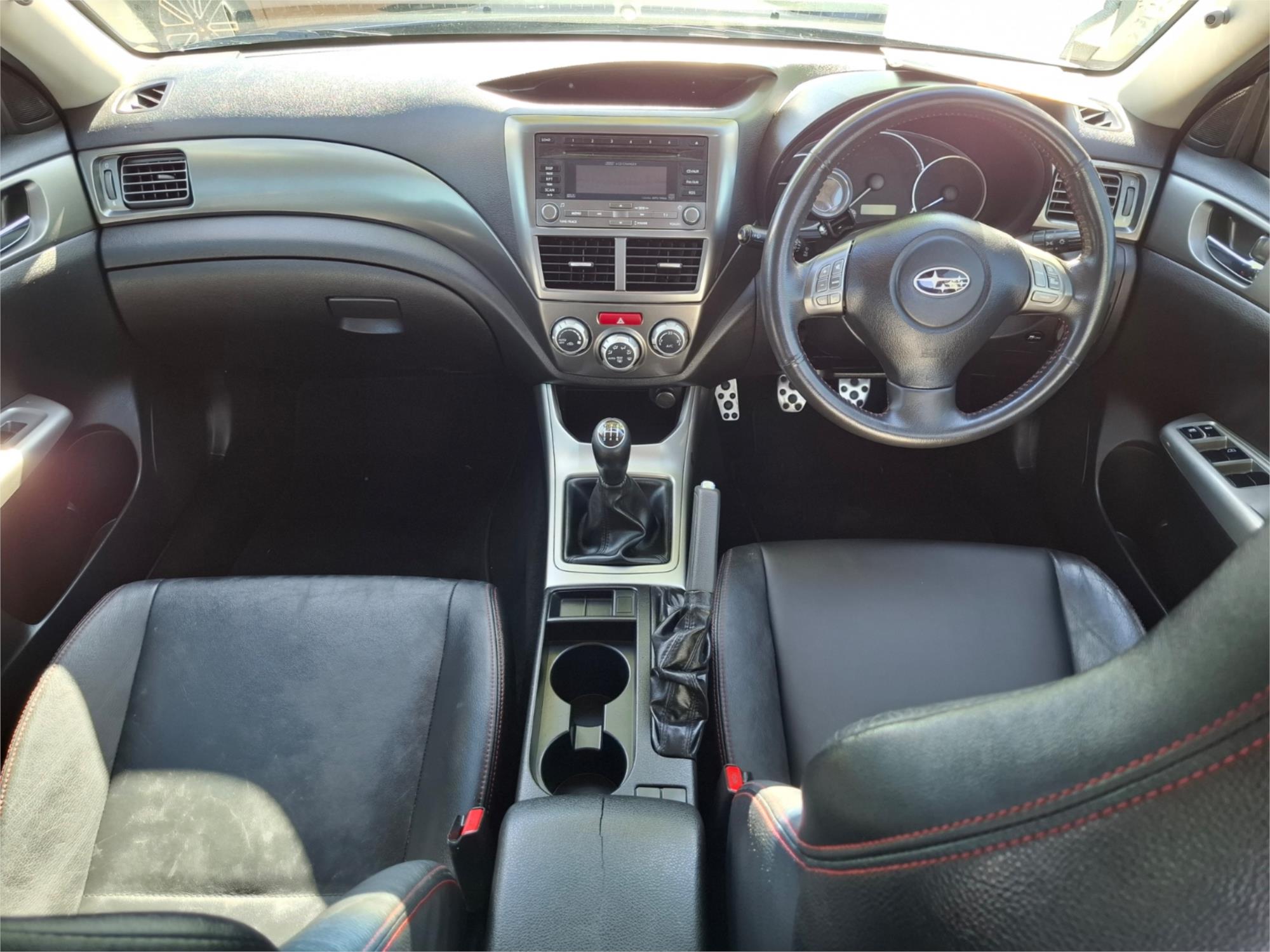 2009 SUBARU IMPREZA MY09 WRX (AWD) 5 SP MANUAL 5D HATCHBACK