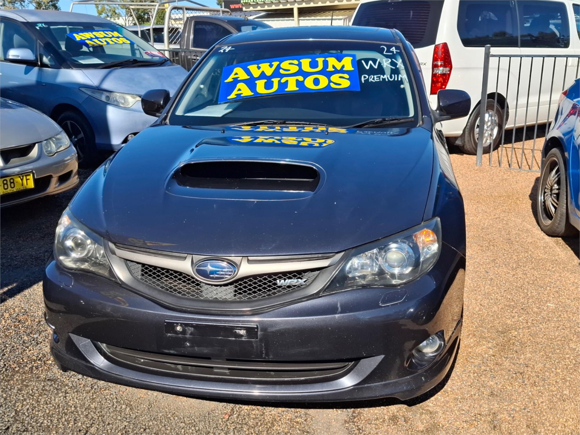 2009 SUBARU IMPREZA MY09 WRX (AWD) 5 SP MANUAL 5D HATCHBACK