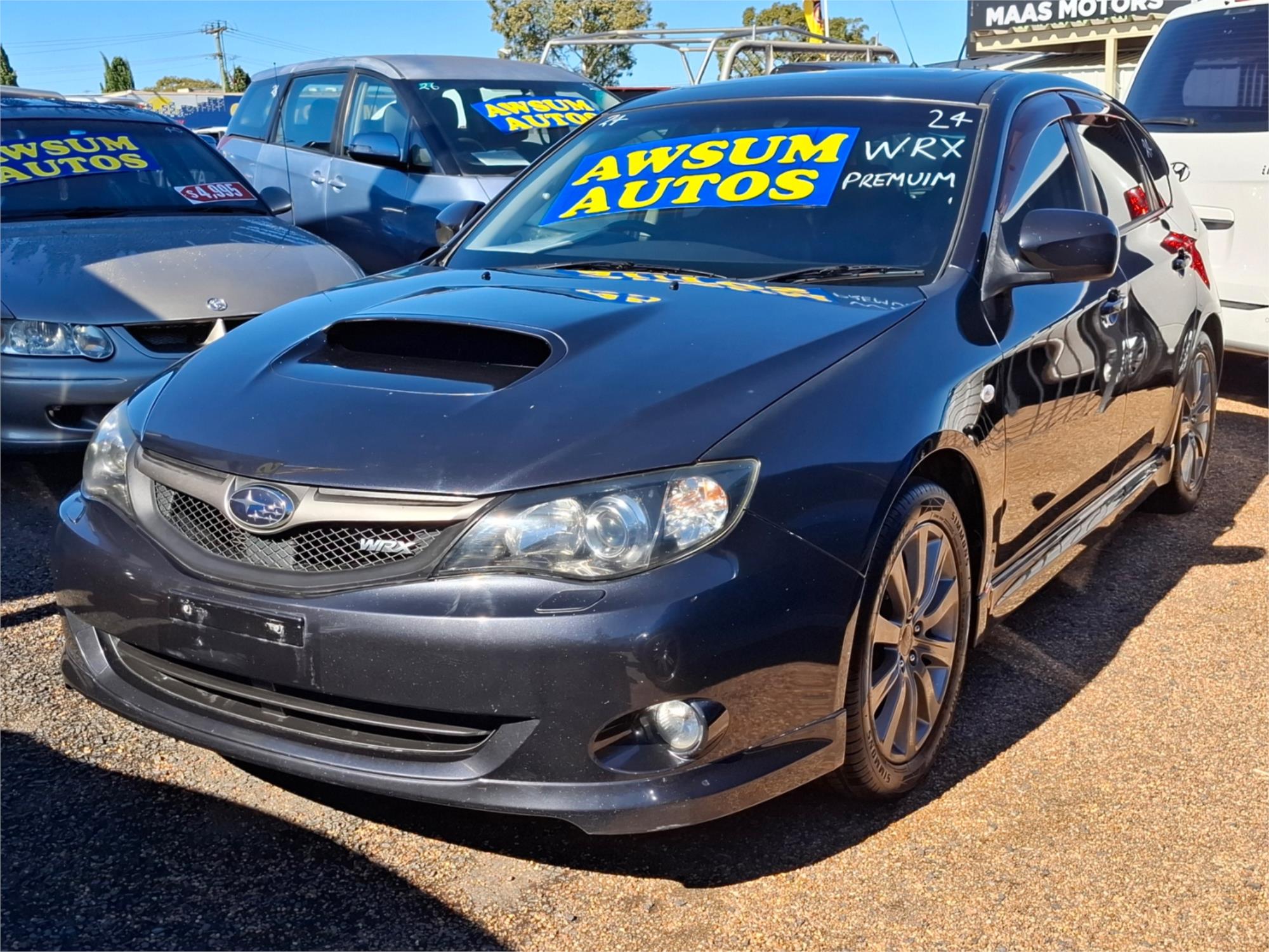 2009 SUBARU IMPREZA MY09 WRX (AWD) 5 SP MANUAL 5D HATCHBACK