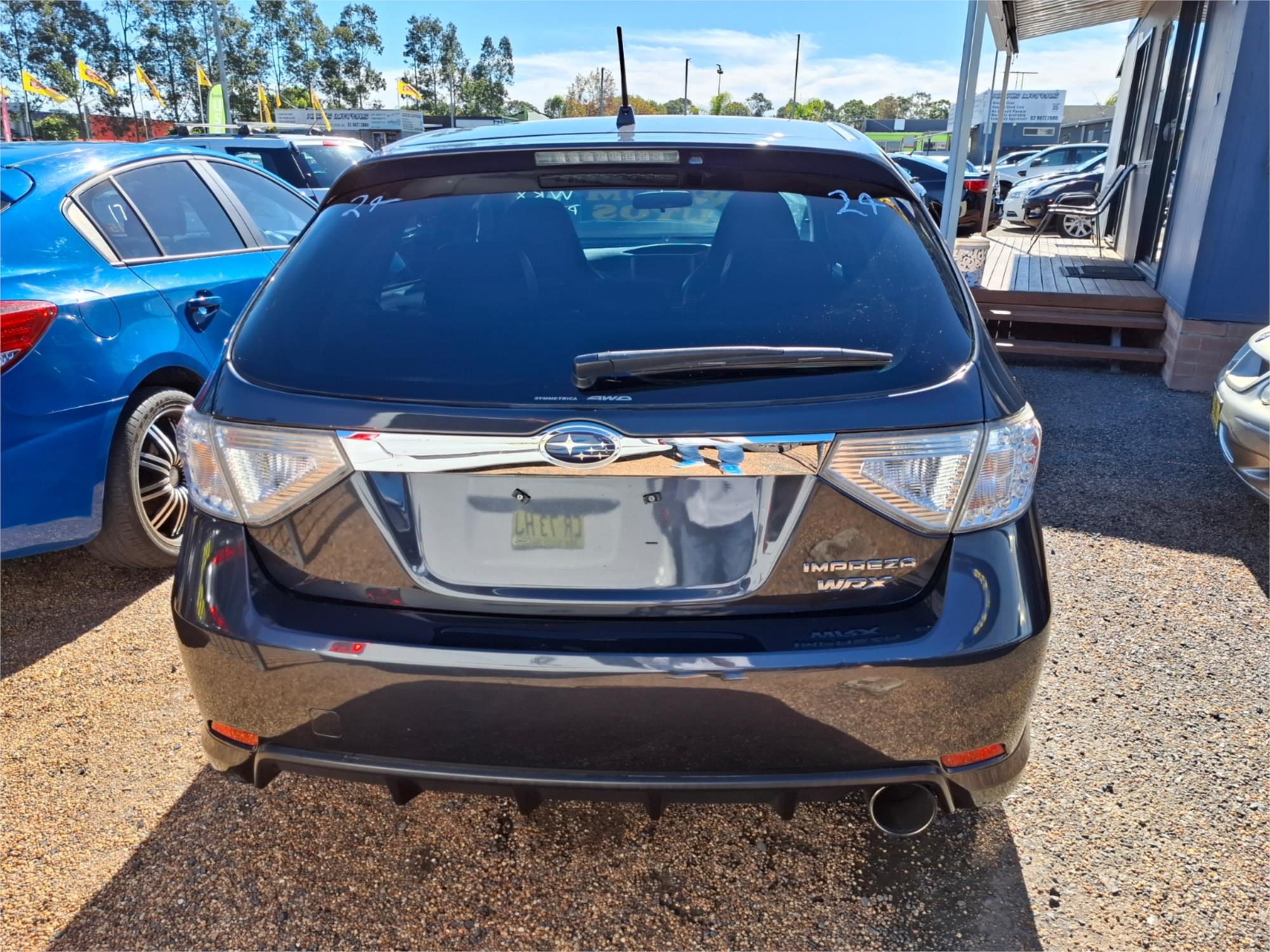 2009 SUBARU IMPREZA MY09 WRX (AWD) 5 SP MANUAL 5D HATCHBACK
