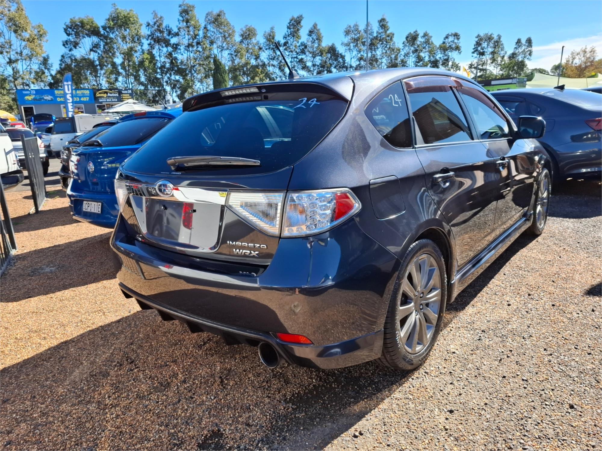 2009 SUBARU IMPREZA MY09 WRX (AWD) 5 SP MANUAL 5D HATCHBACK