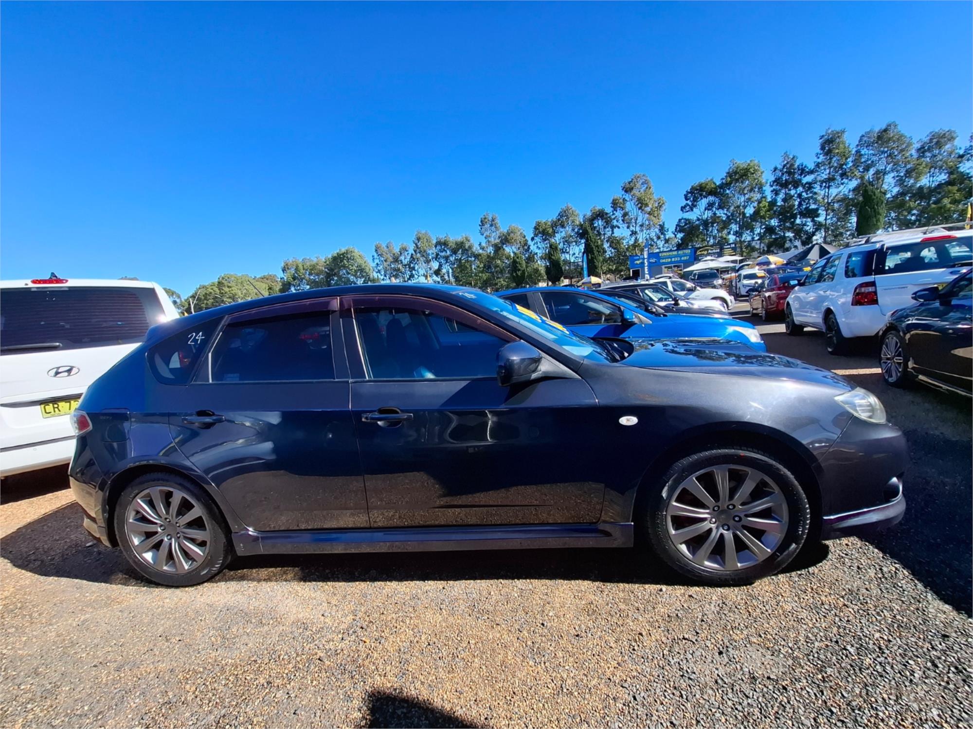 2009 SUBARU IMPREZA MY09 WRX (AWD) 5 SP MANUAL 5D HATCHBACK