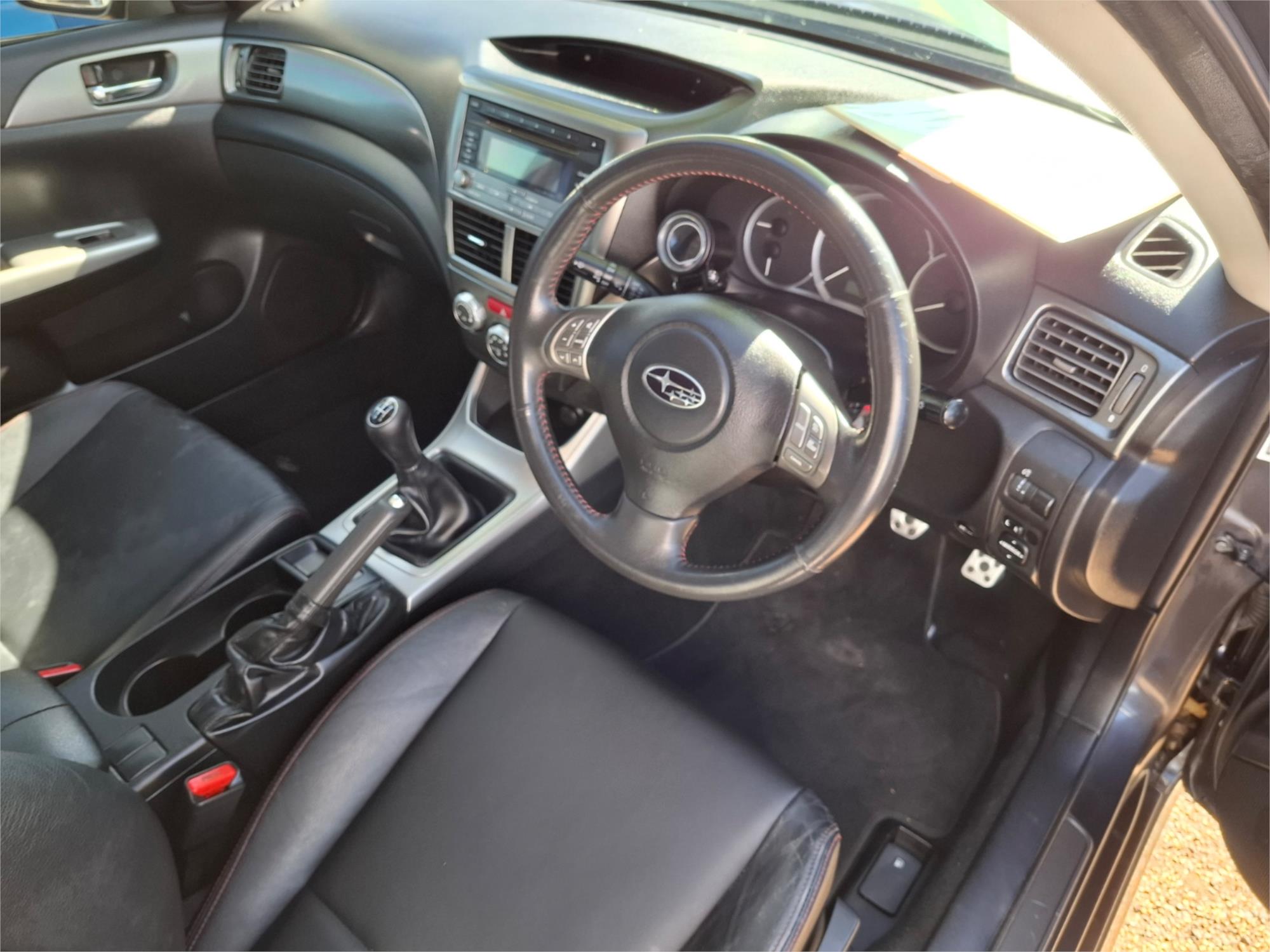 2009 SUBARU IMPREZA MY09 WRX (AWD) 5 SP MANUAL 5D HATCHBACK