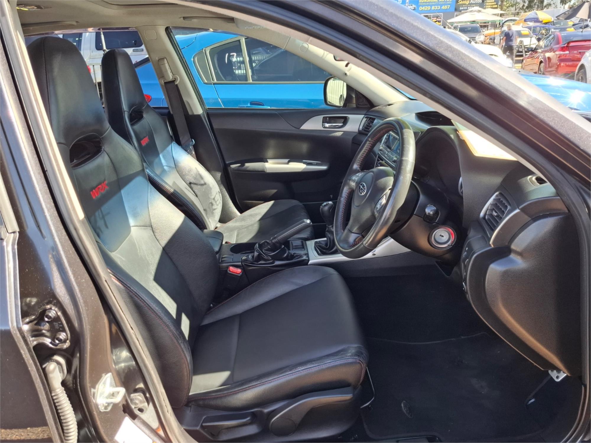 2009 SUBARU IMPREZA MY09 WRX (AWD) 5 SP MANUAL 5D HATCHBACK