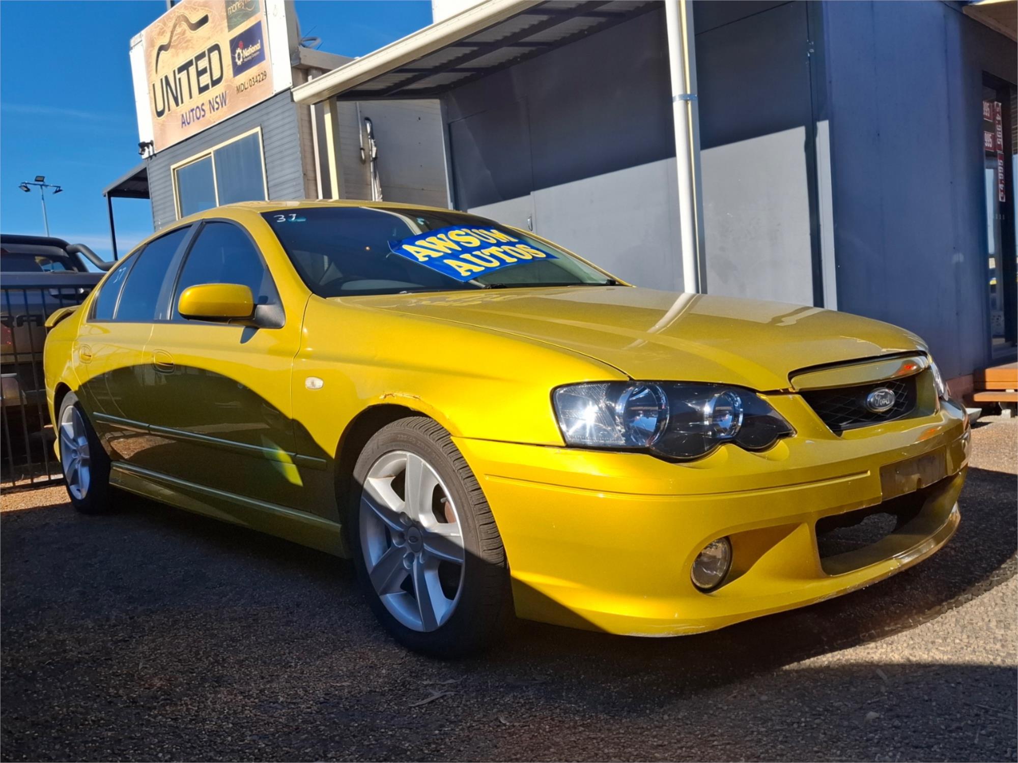 2003 FORD FALCON BA XR6 4 SP AUTO SEQ SPORTSHIFT UTILITY