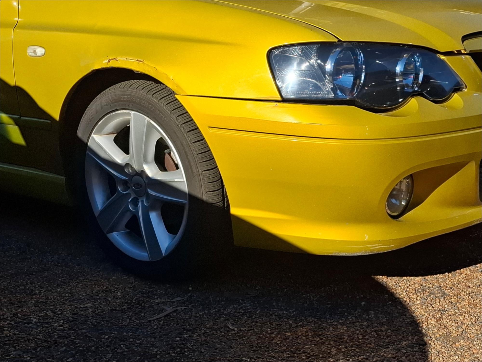 2003 FORD FALCON BA XR6 4 SP AUTO SEQ SPORTSHIFT UTILITY