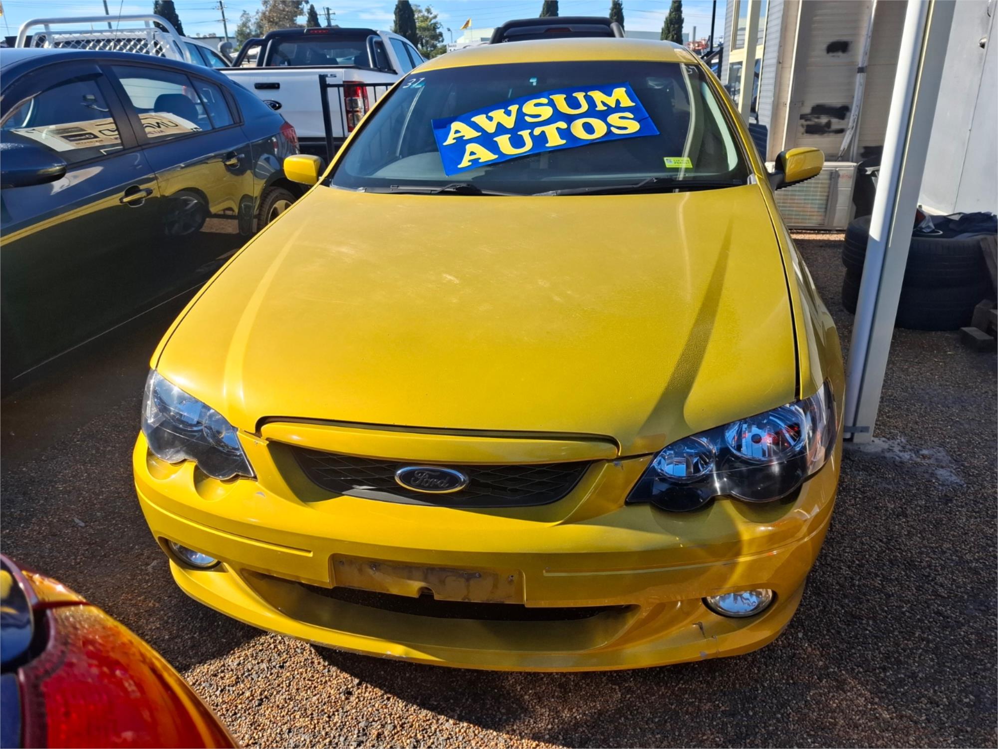 2003 FORD FALCON BA XR6 4 SP AUTO SEQ SPORTSHIFT UTILITY