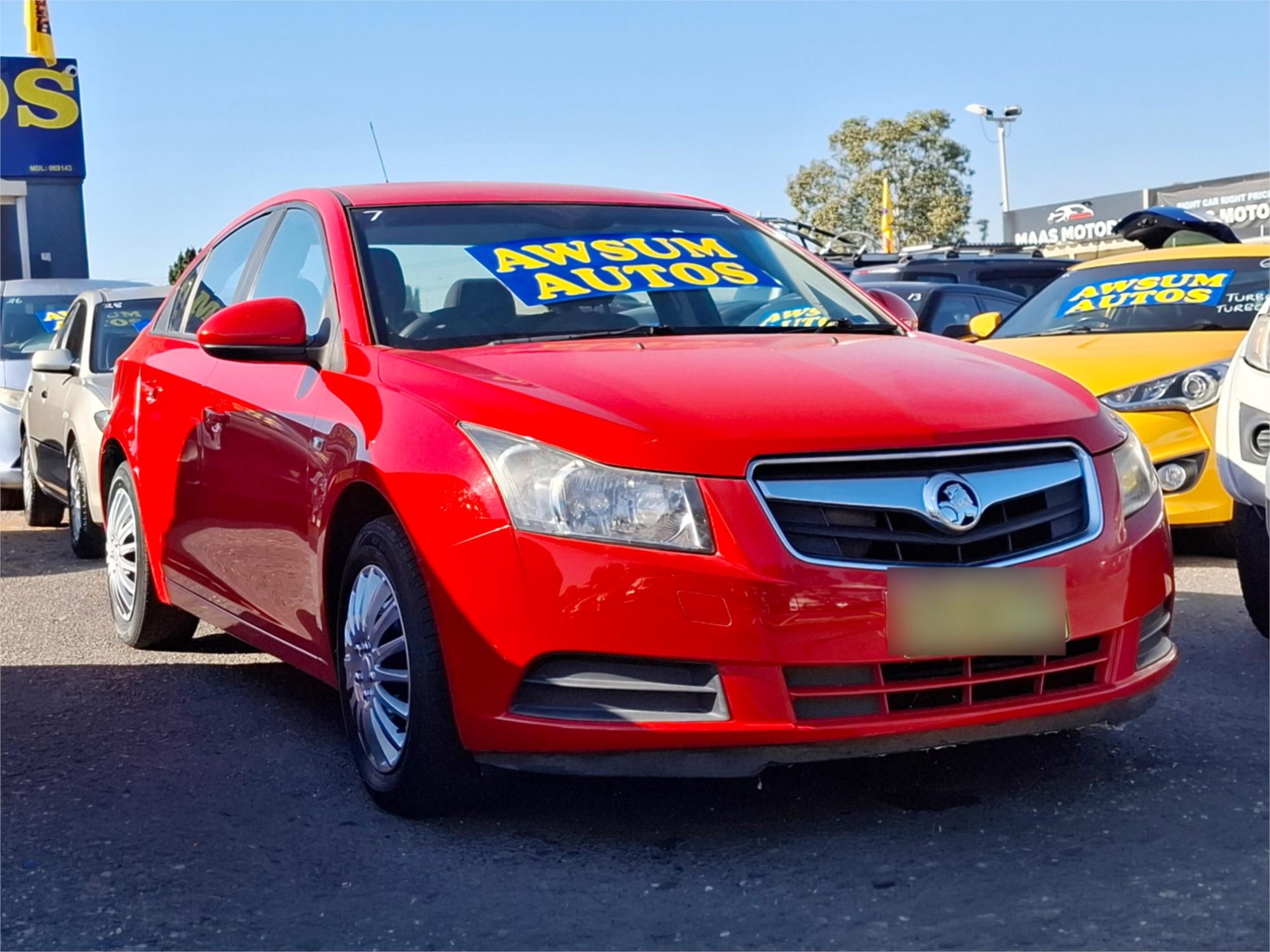 2010 HOLDEN CRUZE JG CD 6 SP AUTOMATIC 4D SEDAN