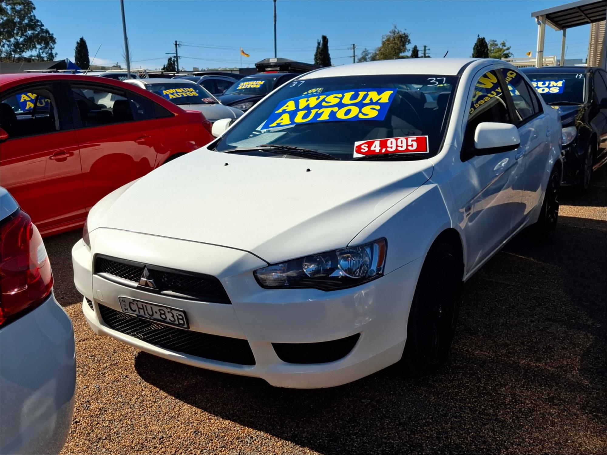 2011 MITSUBISHI LANCER CJ MY11 ES 5 SP MANUAL 4D SEDAN