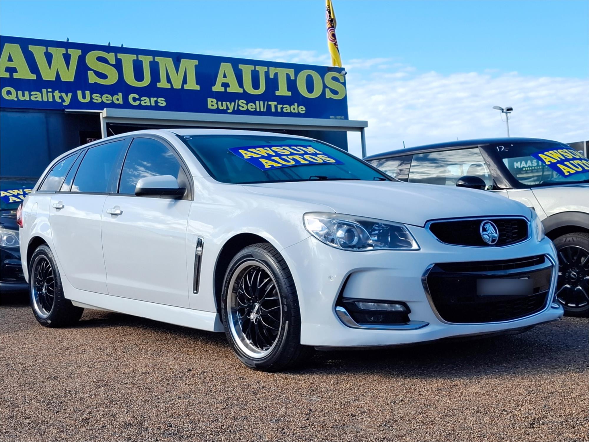 2016 HOLDEN COMMODORE VF II SV6 6 SP AUTOMATIC 4D SPORTWAGON