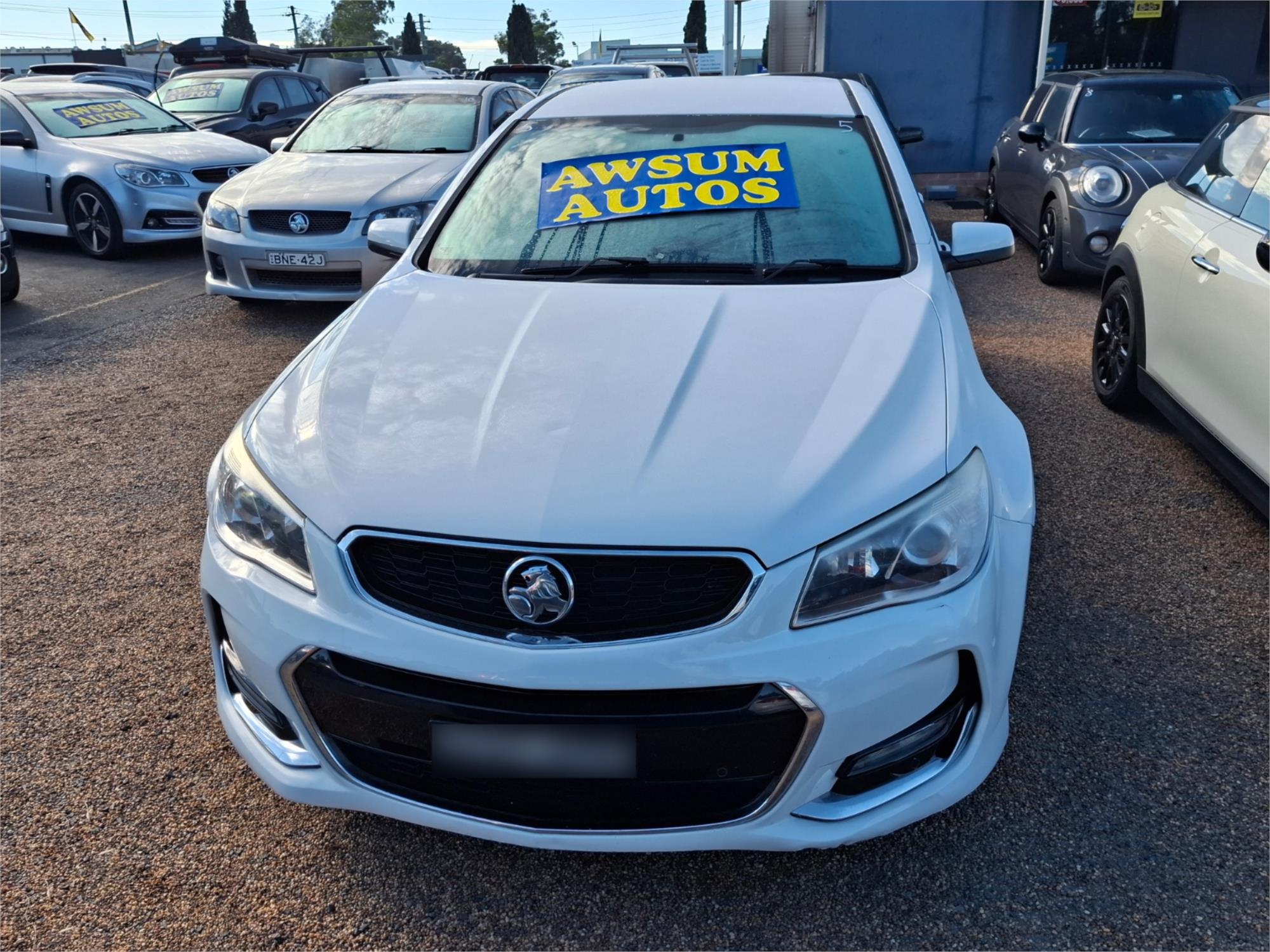 2016 HOLDEN COMMODORE VF II SV6 6 SP AUTOMATIC 4D SPORTWAGON