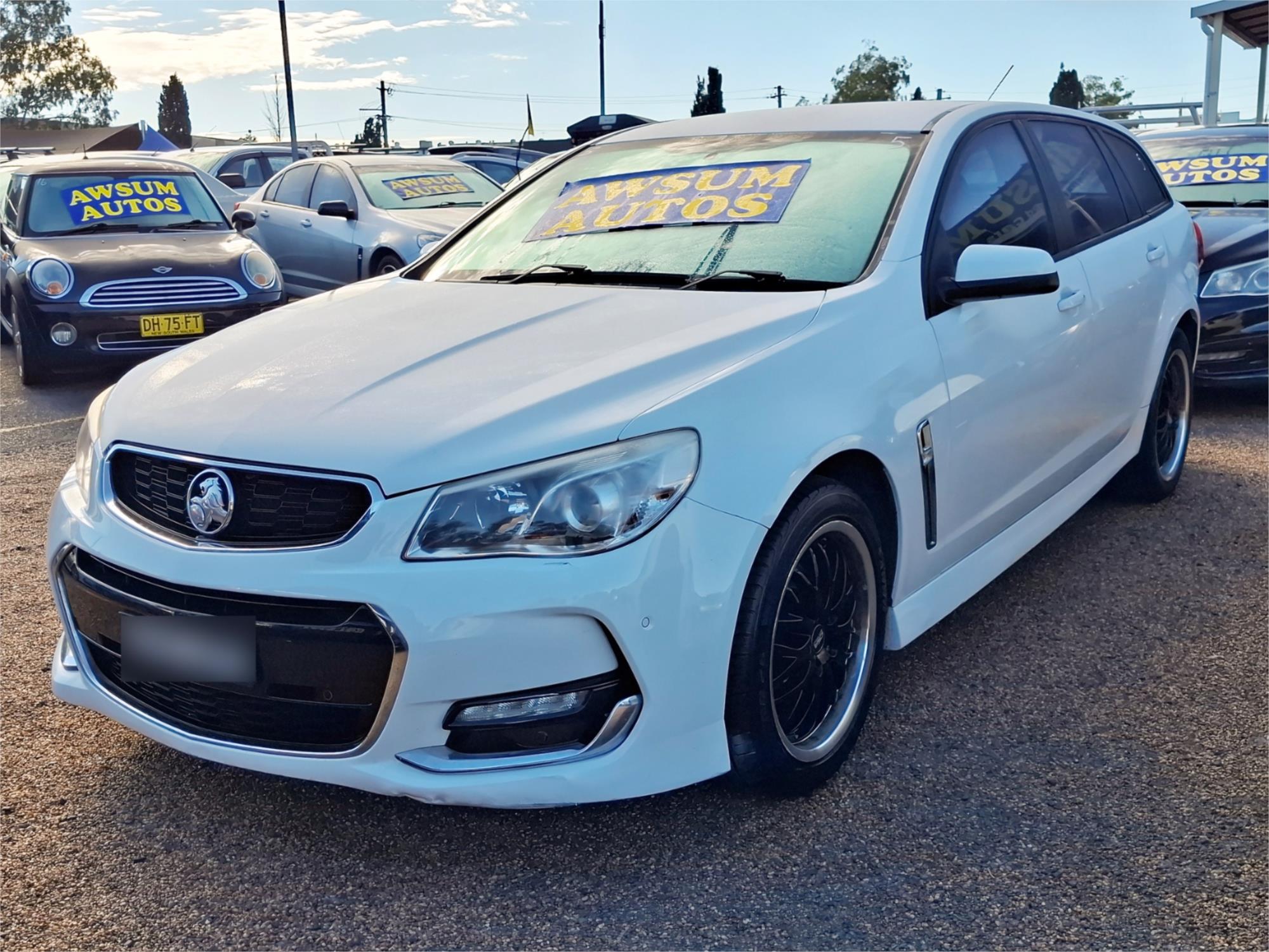 2016 HOLDEN COMMODORE VF II SV6 6 SP AUTOMATIC 4D SPORTWAGON