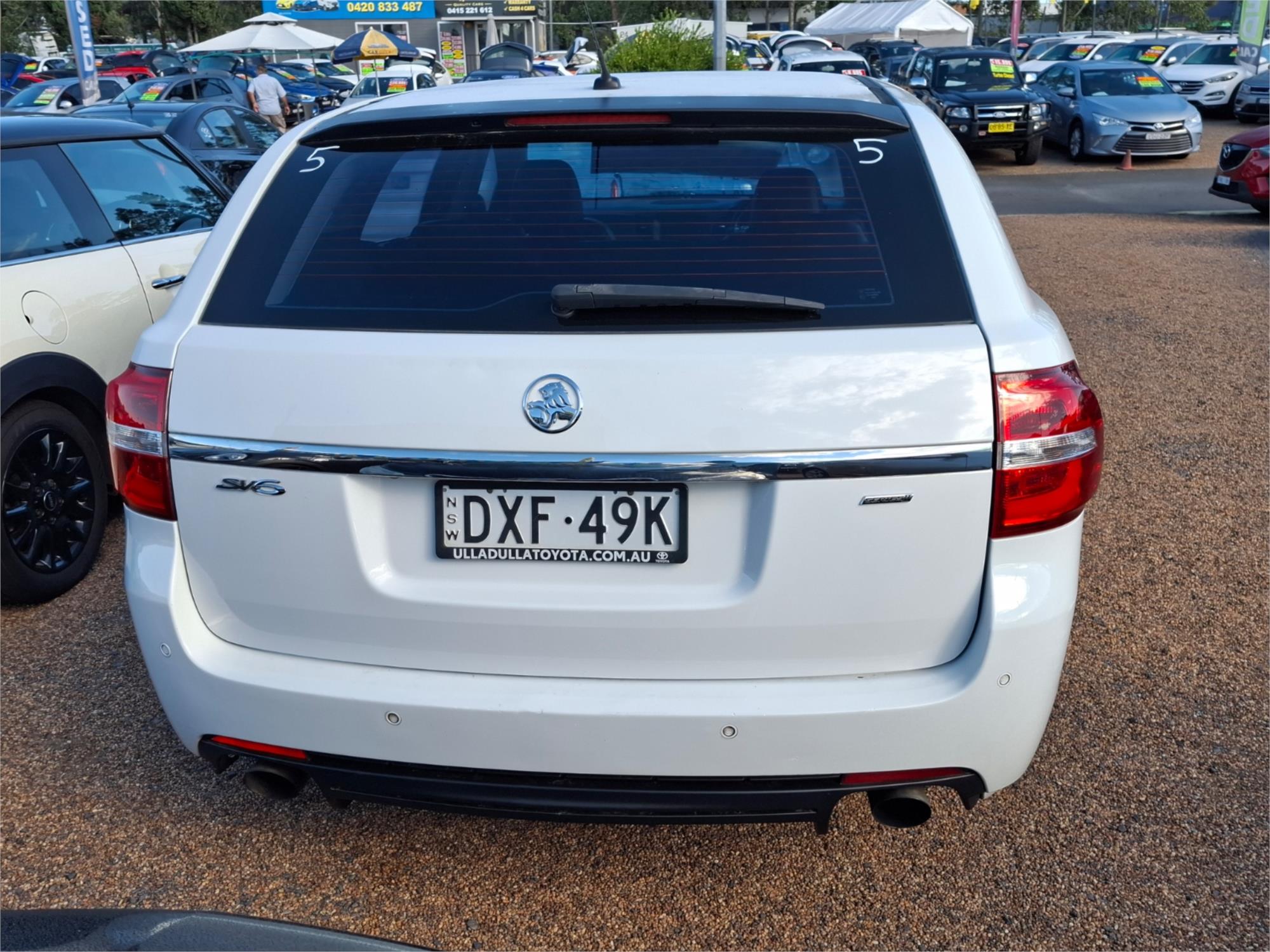 2016 HOLDEN COMMODORE VF II SV6 6 SP AUTOMATIC 4D SPORTWAGON