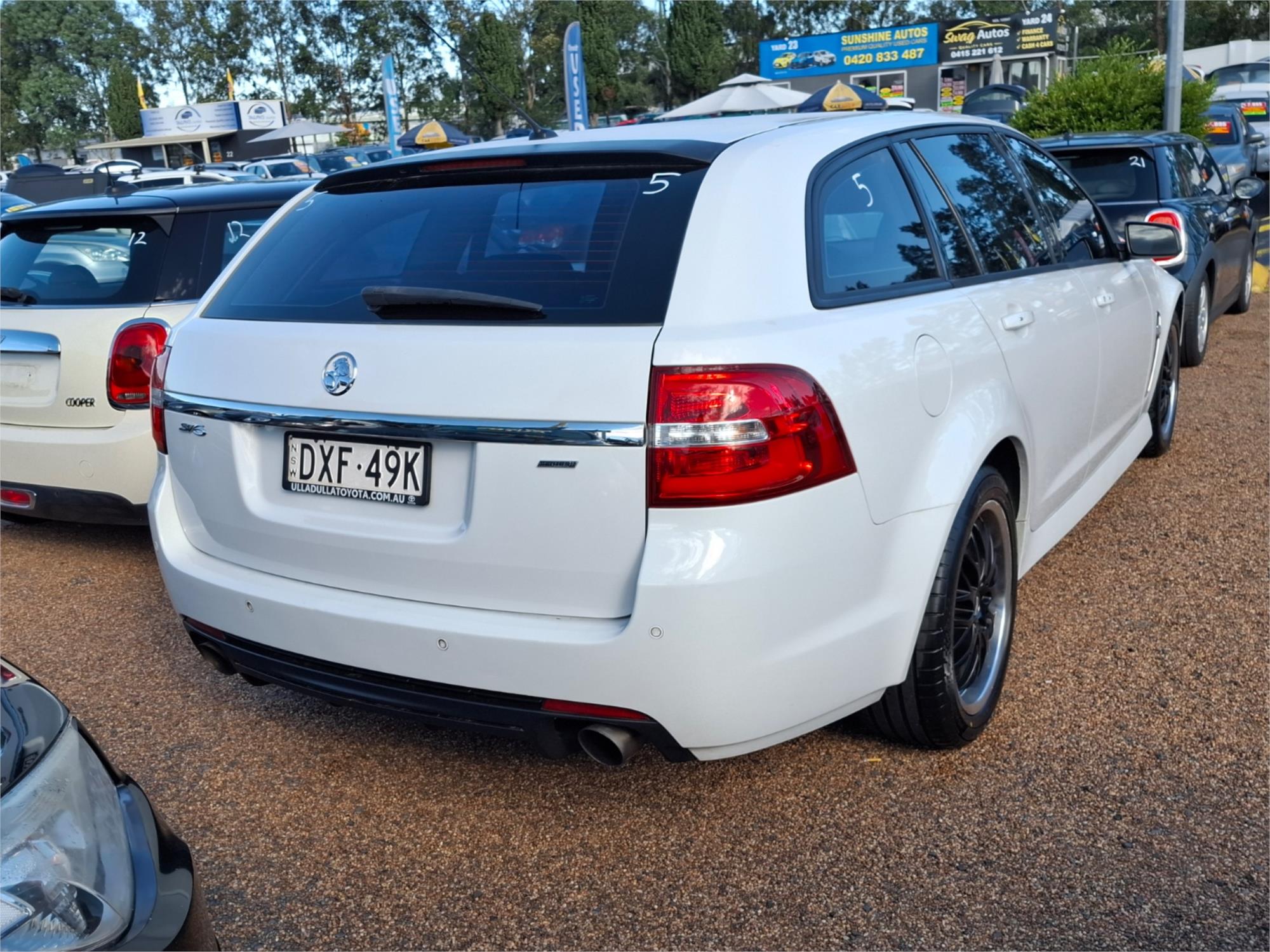 2016 HOLDEN COMMODORE VF II SV6 6 SP AUTOMATIC 4D SPORTWAGON