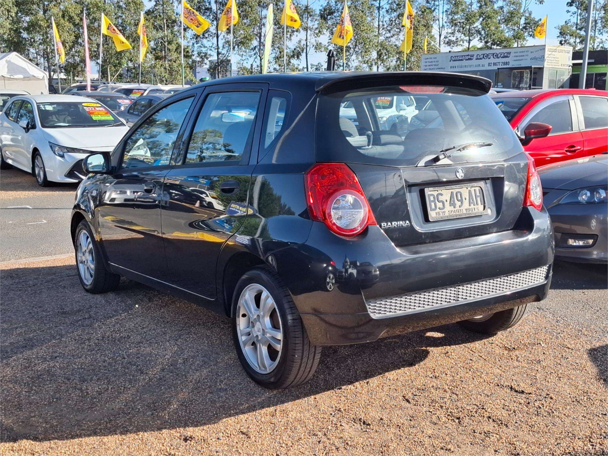 2012 HOLDEN BARINA TK MY11 CLASSIC 4 SP AUTOMATIC 5D HATCHBACK