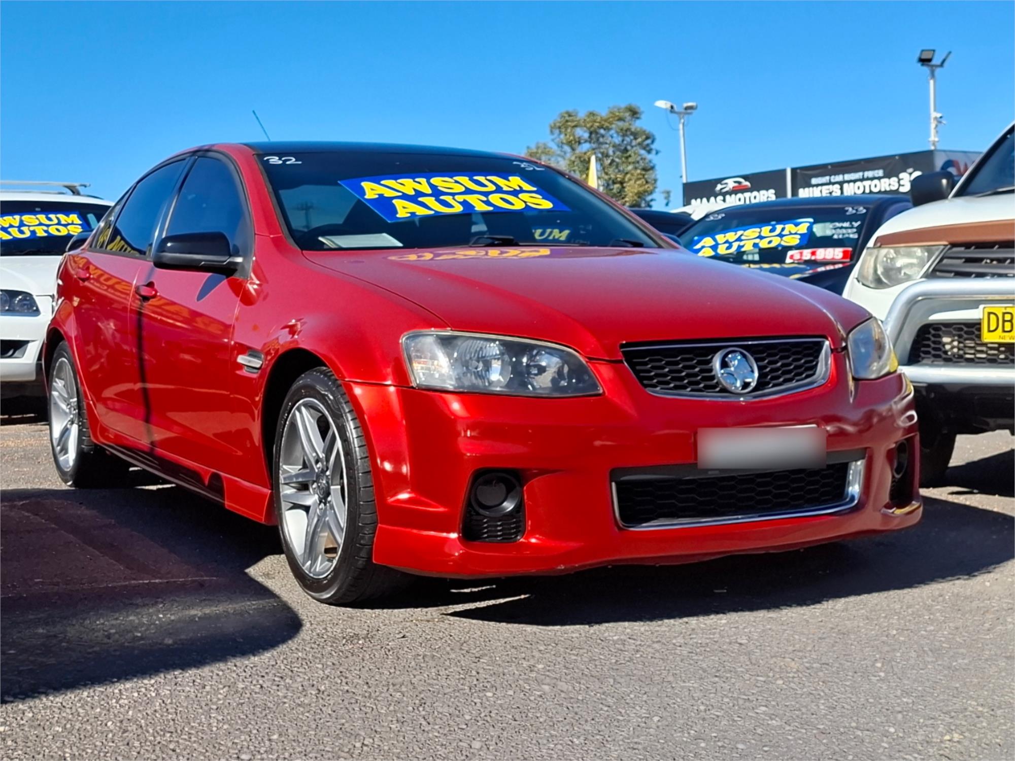 2012 HOLDEN COMMODORE VE II MY12 SV6 6 SP AUTOMATIC 4D SEDAN