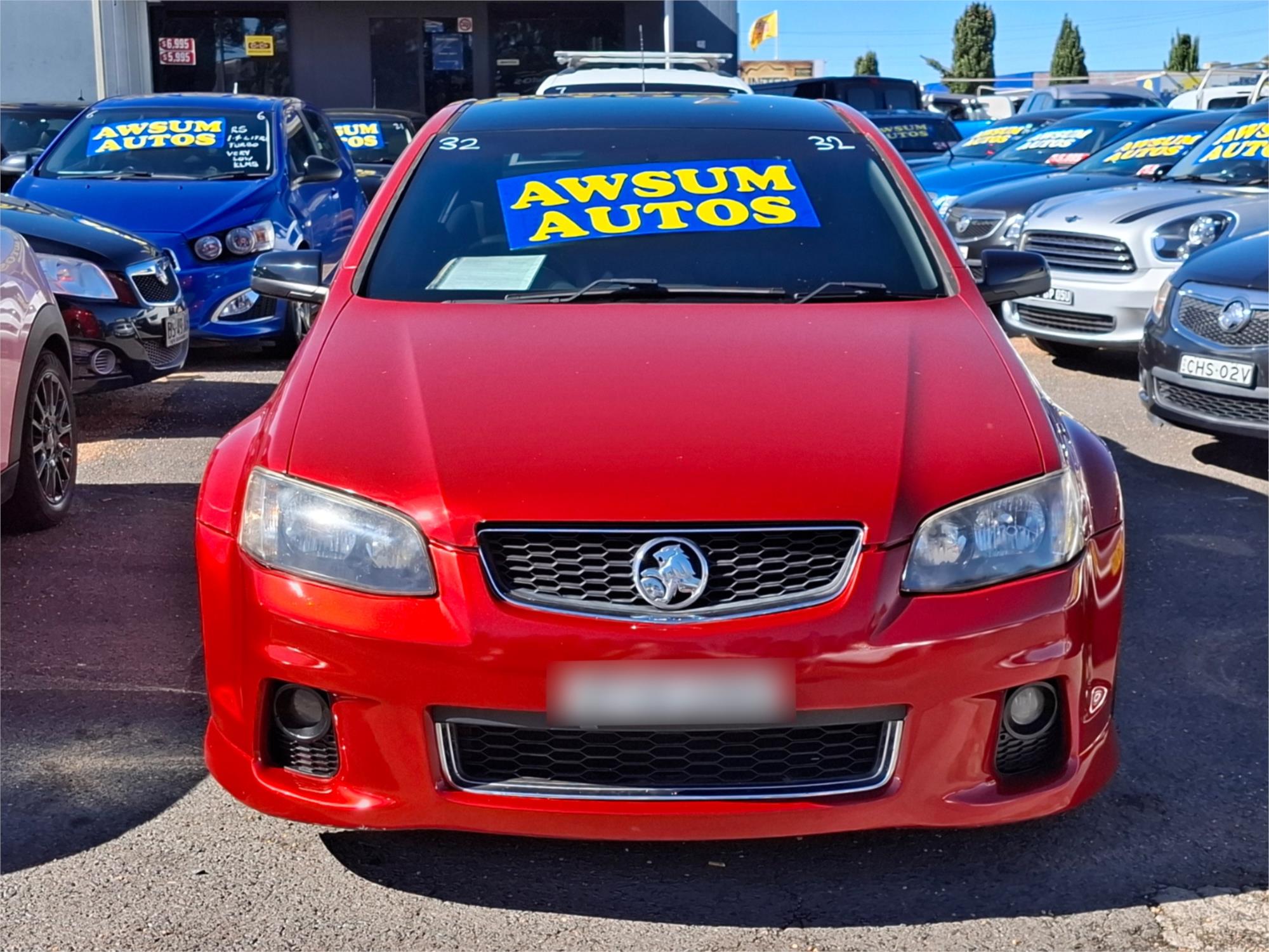 2012 HOLDEN COMMODORE VE II MY12 SV6 6 SP AUTOMATIC 4D SEDAN