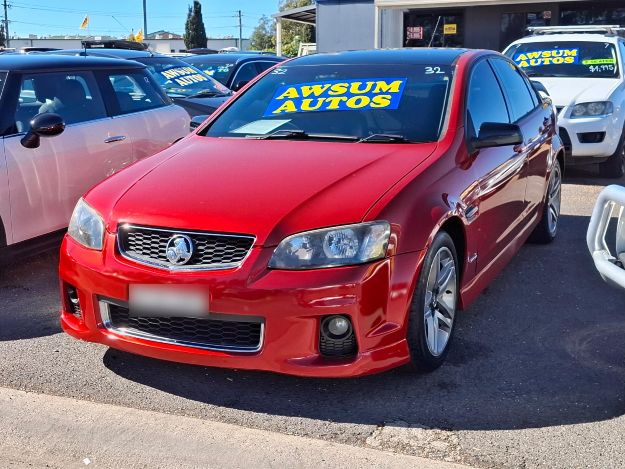 2012 HOLDEN COMMODORE VE II MY12 SV6 6 SP AUTOMATIC 4D SEDAN