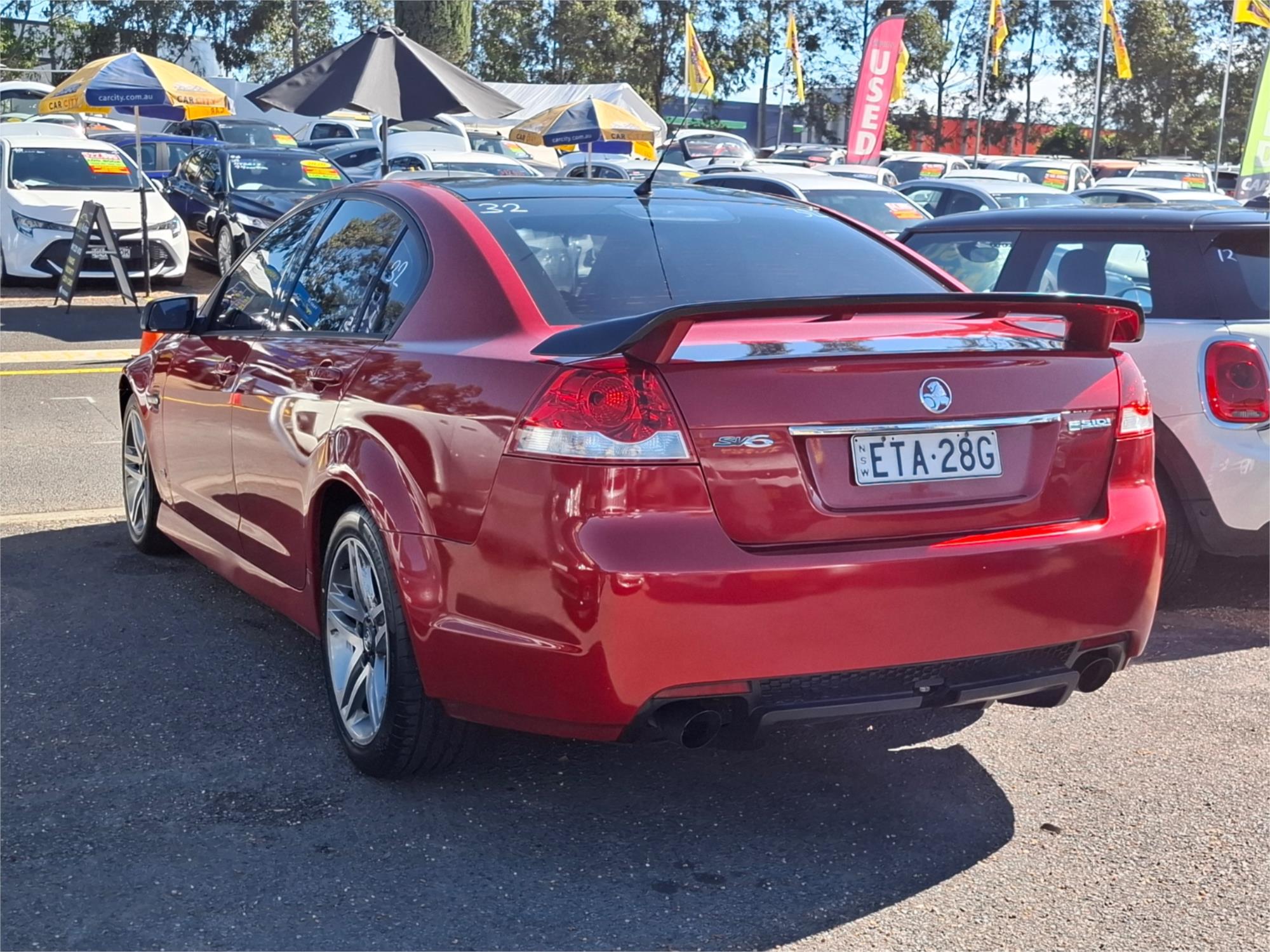 2012 HOLDEN COMMODORE VE II MY12 SV6 6 SP AUTOMATIC 4D SEDAN