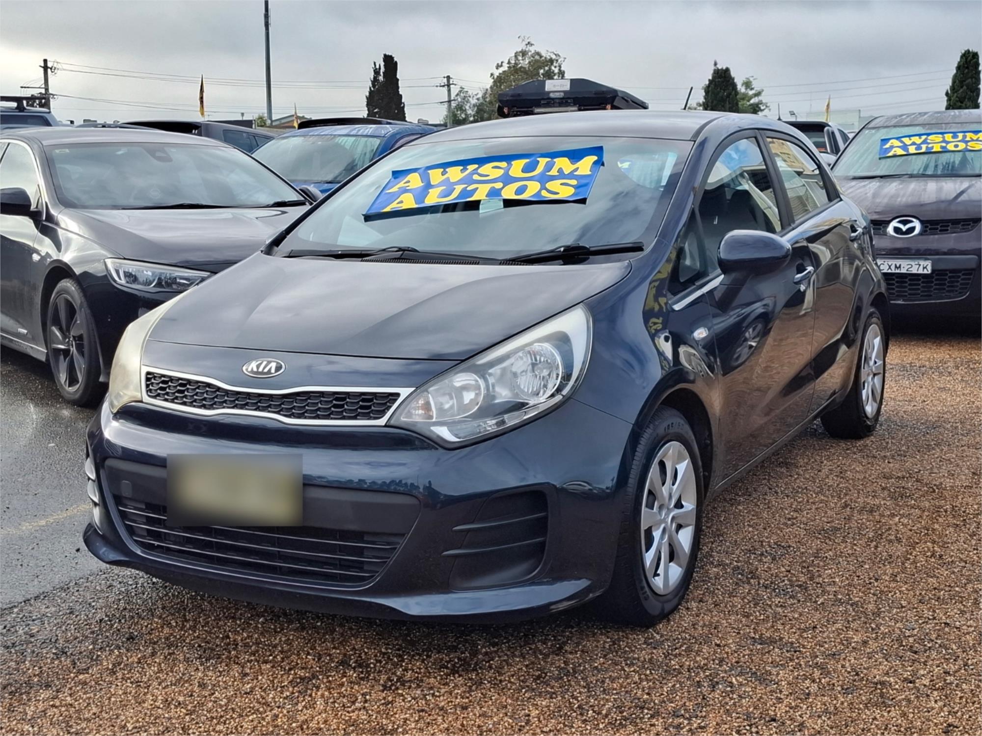2016 KIA RIO UB MY16 S 4 SP MANUAL 5D HATCHBACK