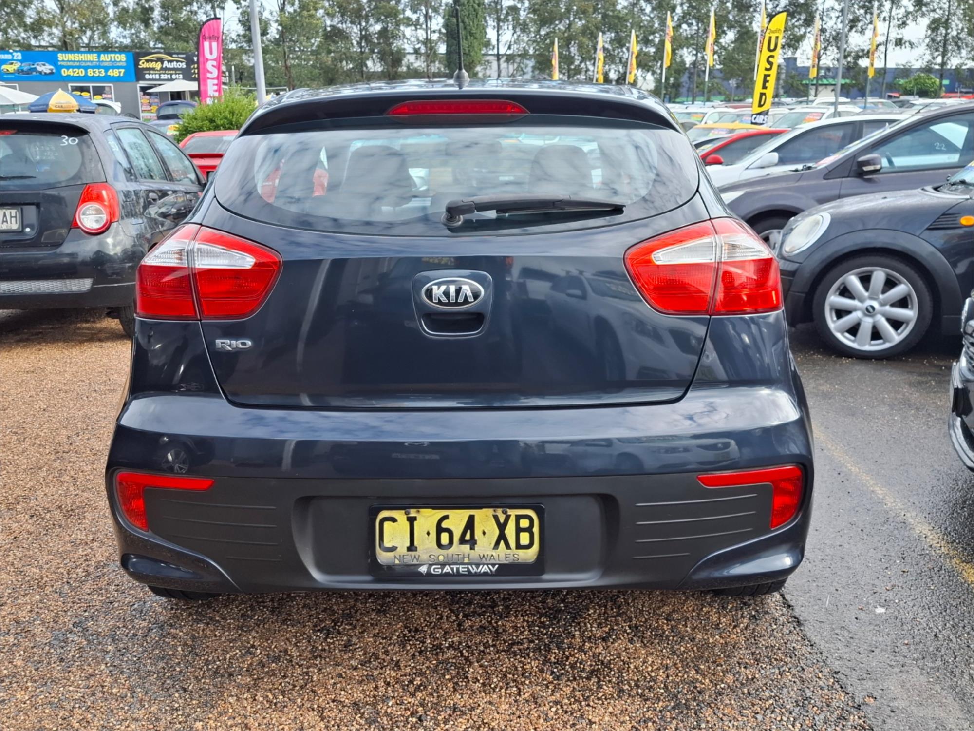 2016 KIA RIO UB MY16 S 4 SP MANUAL 5D HATCHBACK