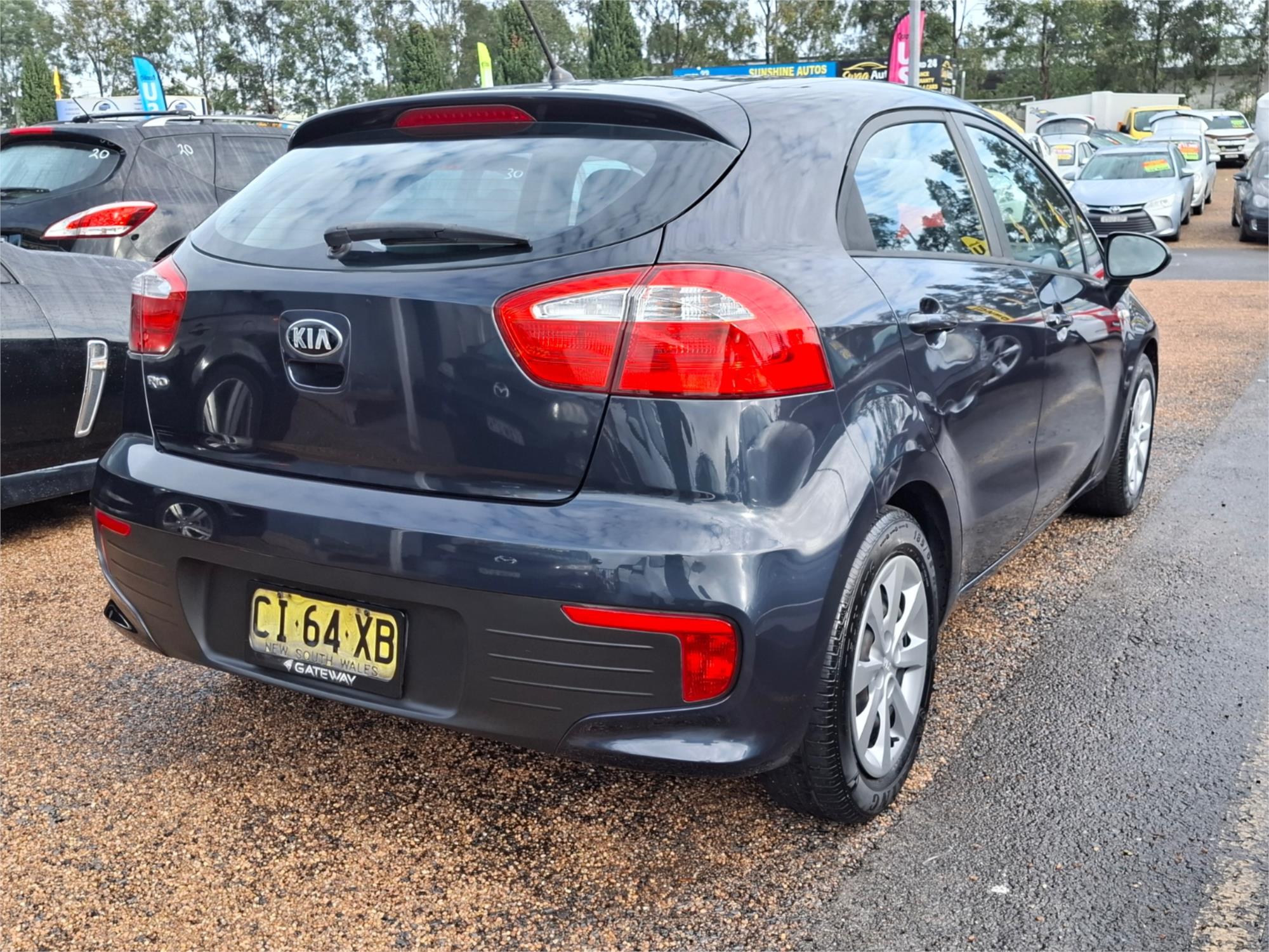 2016 KIA RIO UB MY16 S 4 SP MANUAL 5D HATCHBACK