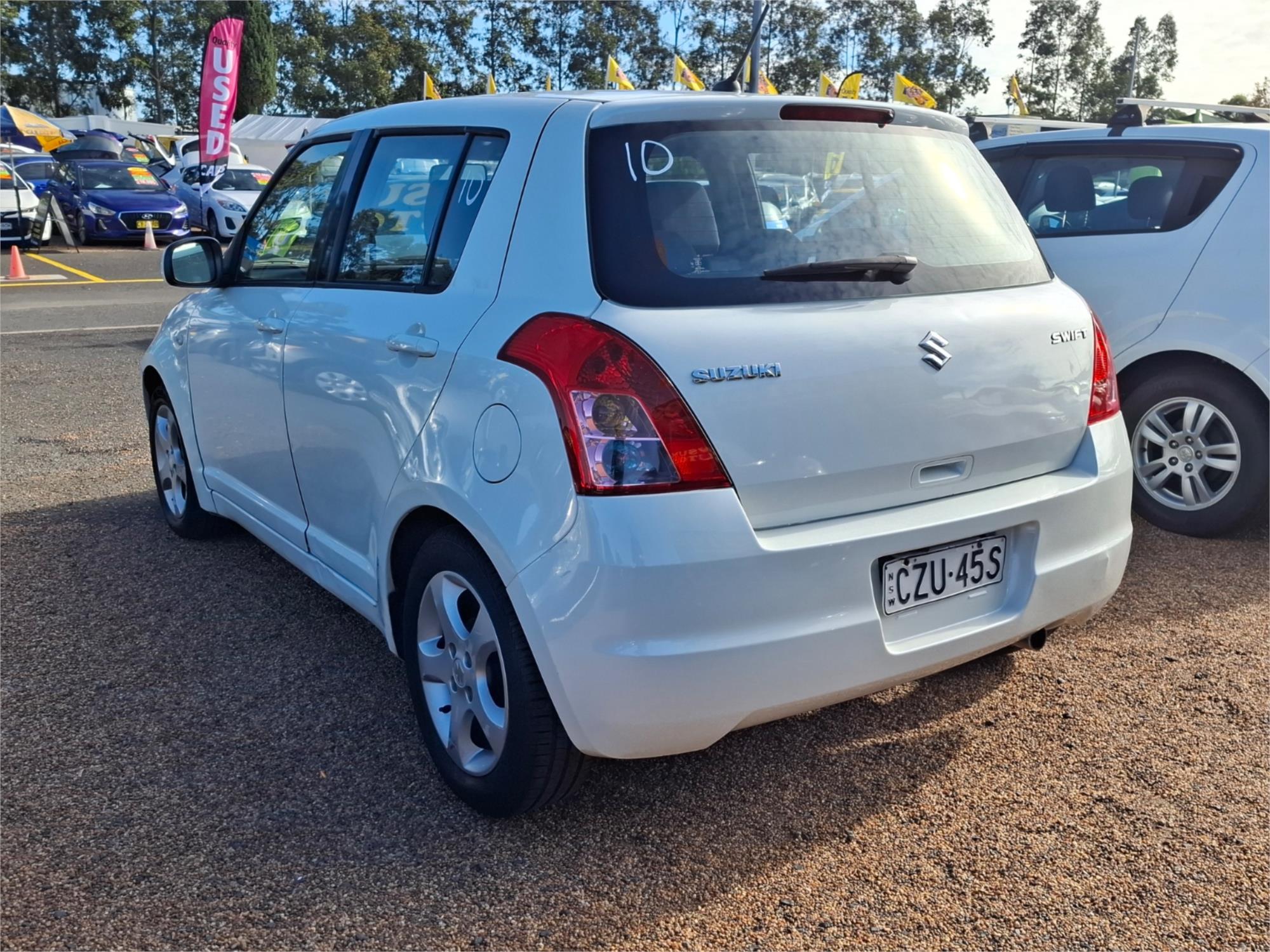 2010 SUZUKI SWIFT EZ 07 UPDATE 4 SP AUTOMATIC 5D HATCHBACK