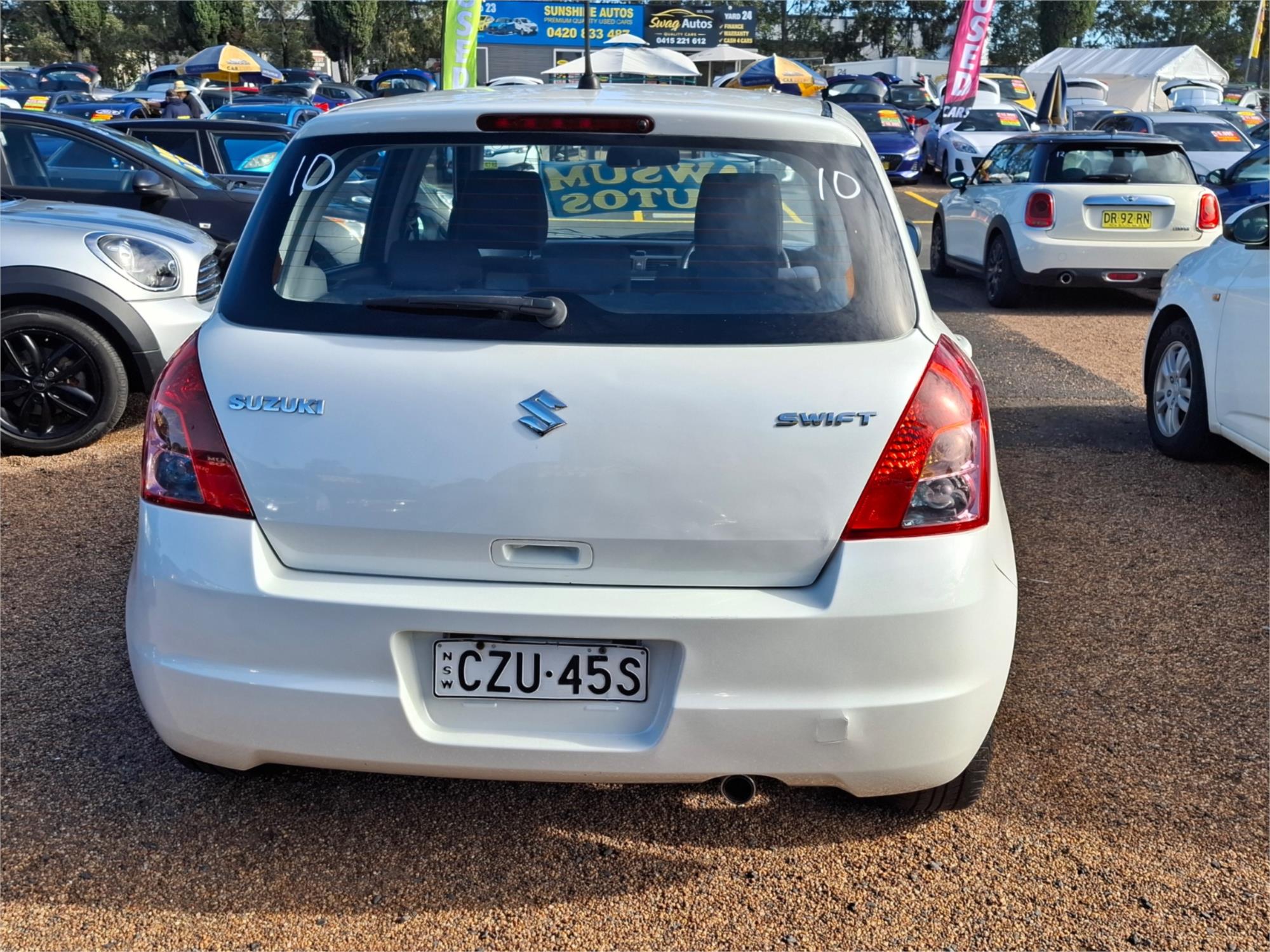 2010 SUZUKI SWIFT EZ 07 UPDATE 4 SP AUTOMATIC 5D HATCHBACK