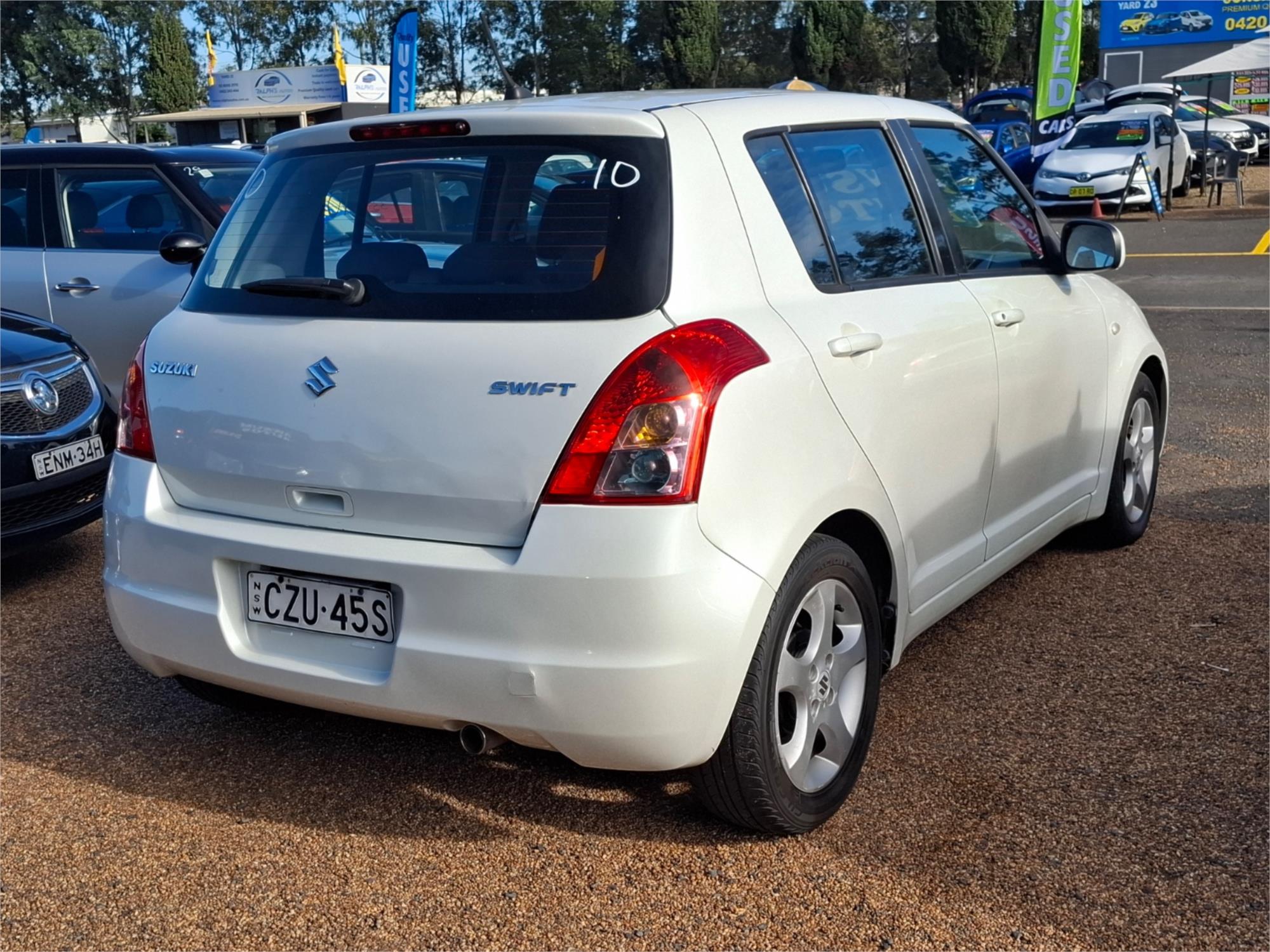 2010 SUZUKI SWIFT EZ 07 UPDATE 4 SP AUTOMATIC 5D HATCHBACK