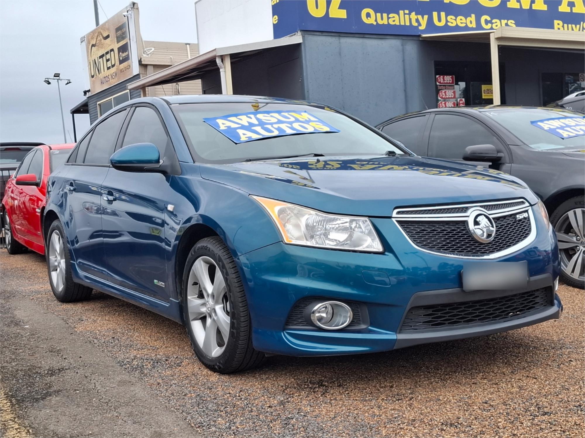 2012 HOLDEN CRUZE JH MY12 SRi 6 SP AUTOMATIC 4D SEDAN