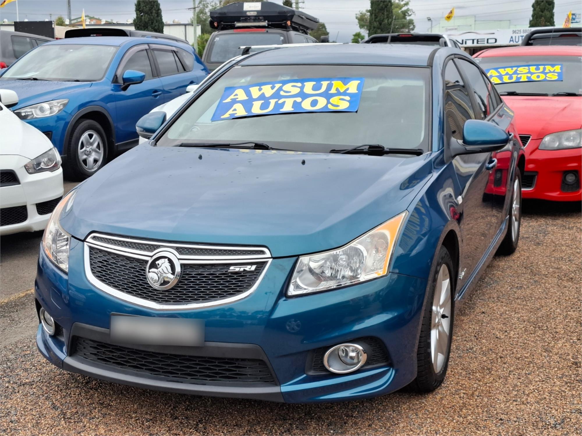2012 HOLDEN CRUZE JH MY12 SRi 6 SP AUTOMATIC 4D SEDAN
