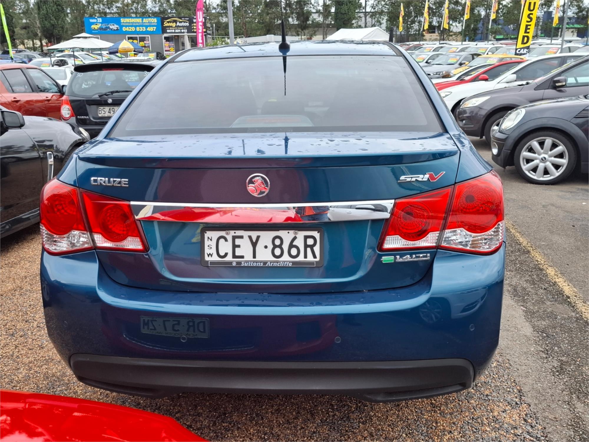 2012 HOLDEN CRUZE JH MY12 SRi 6 SP AUTOMATIC 4D SEDAN