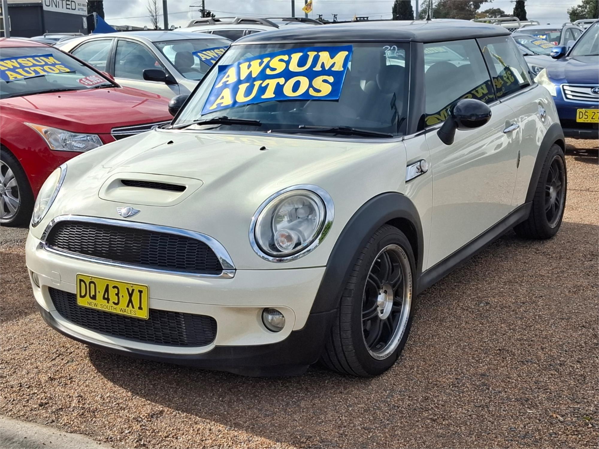 2007 MINI COOPER R56 S 6 SP MANUAL 2D HATCHBACK