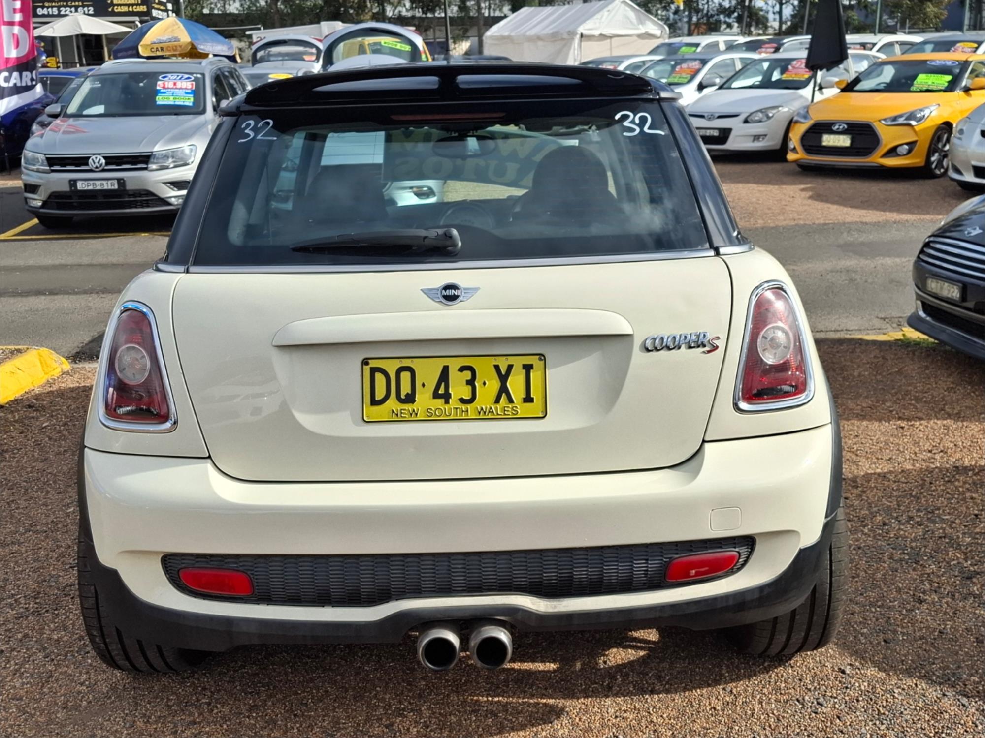 2007 MINI COOPER R56 S 6 SP MANUAL 2D HATCHBACK